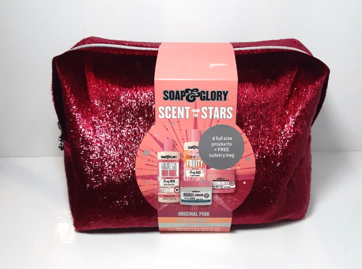 Soap & Glory Scent From The Stars 4 Piece Full-Size XMAS Gift Set