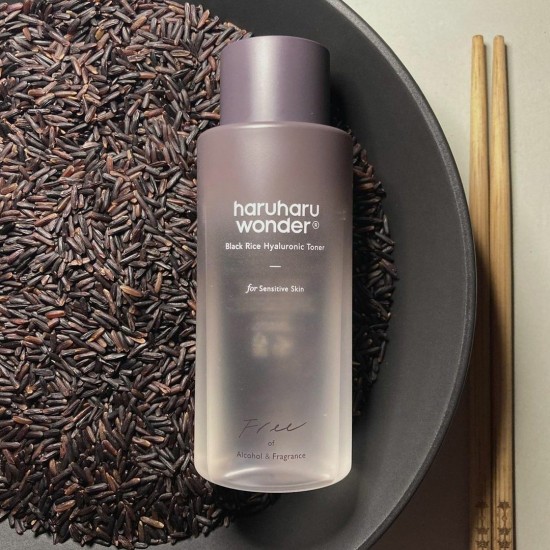 haruharu wonder - black rice hyaluronic toner fragrance free 150ml