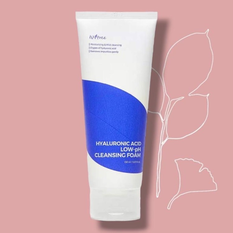 Isntree - Hyaluronic Acid Low pH Cleansing Foam 150ml