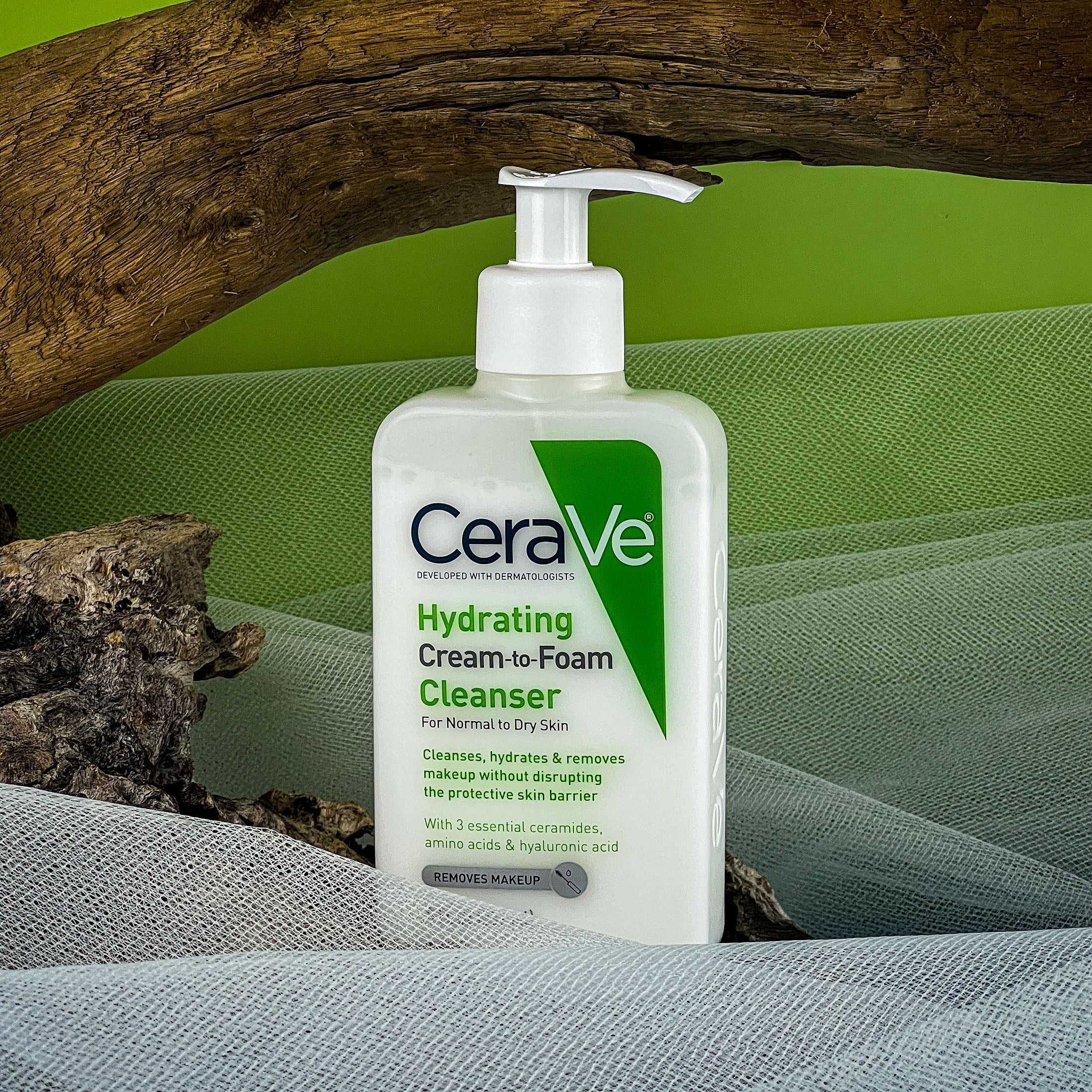 cerave Hydrating Cream to Foam Cleanser 236ml