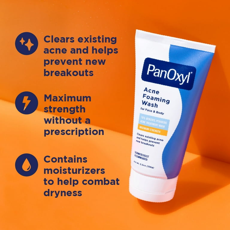 panOxyl -Acne Foaming Wash Benzoyl Peroxide 10%-156g