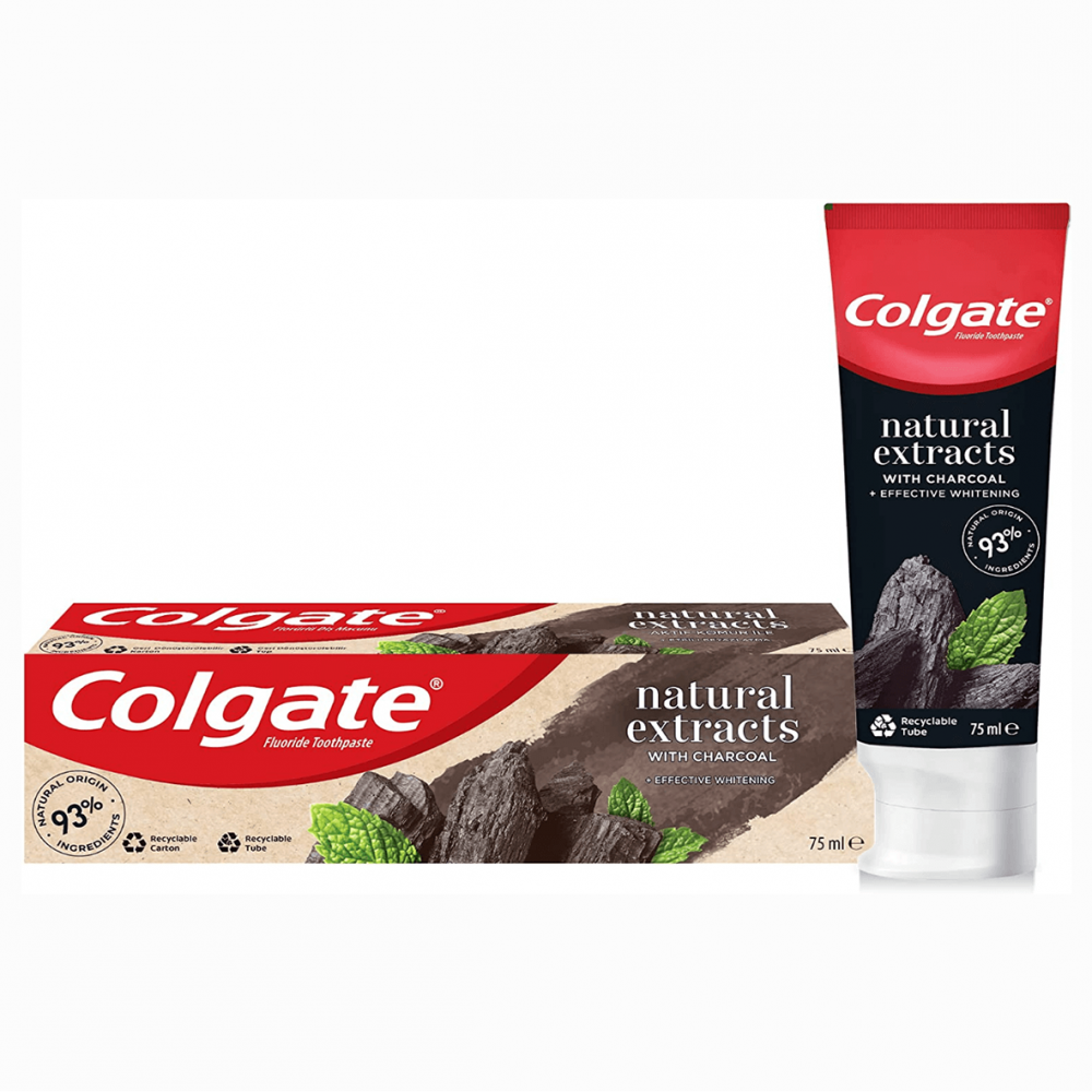 Colgate ® Natural Extracts ® Pure Clean Toothpaste with Activated Charcoal