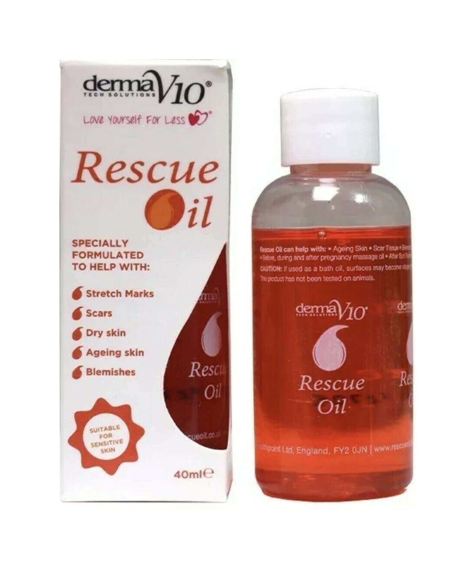 DermaV10 Rescue Oil 75 ml