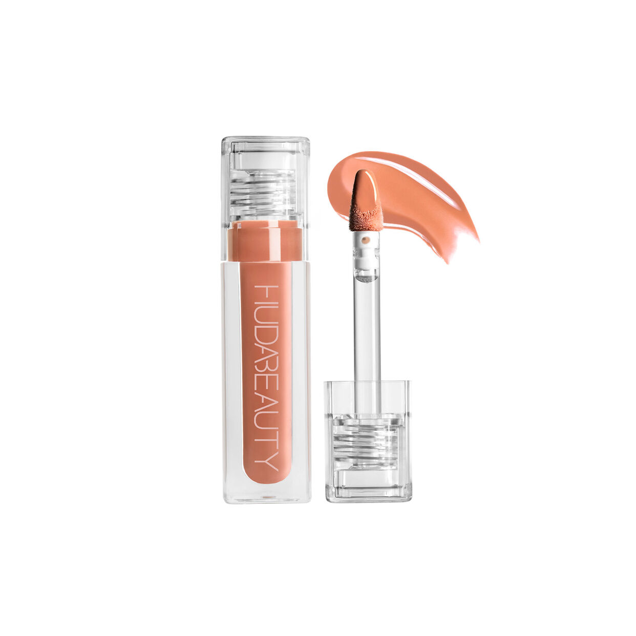 huda beauty lip gloss  FAUX FILLER Extra Shine (honey)