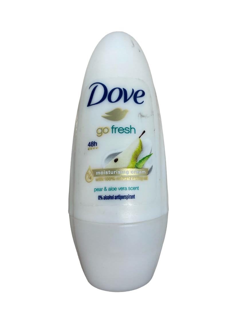 Dove Antiperspirant Roll-On, Go Fresh Pear and Aloe, 1.7 Ounce / 50 Ml