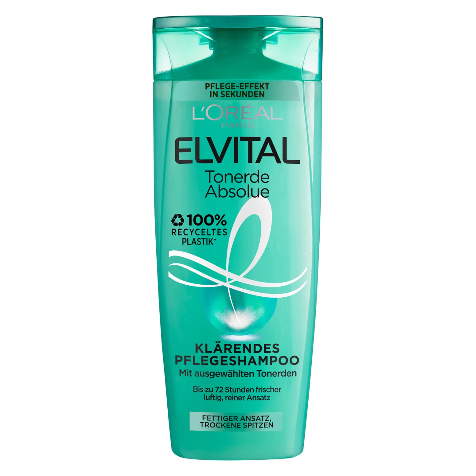 Loreal-Paris Elvital Tonerde Absolue Care Shampoo for Greasy Roots and Dry Tips 250ml