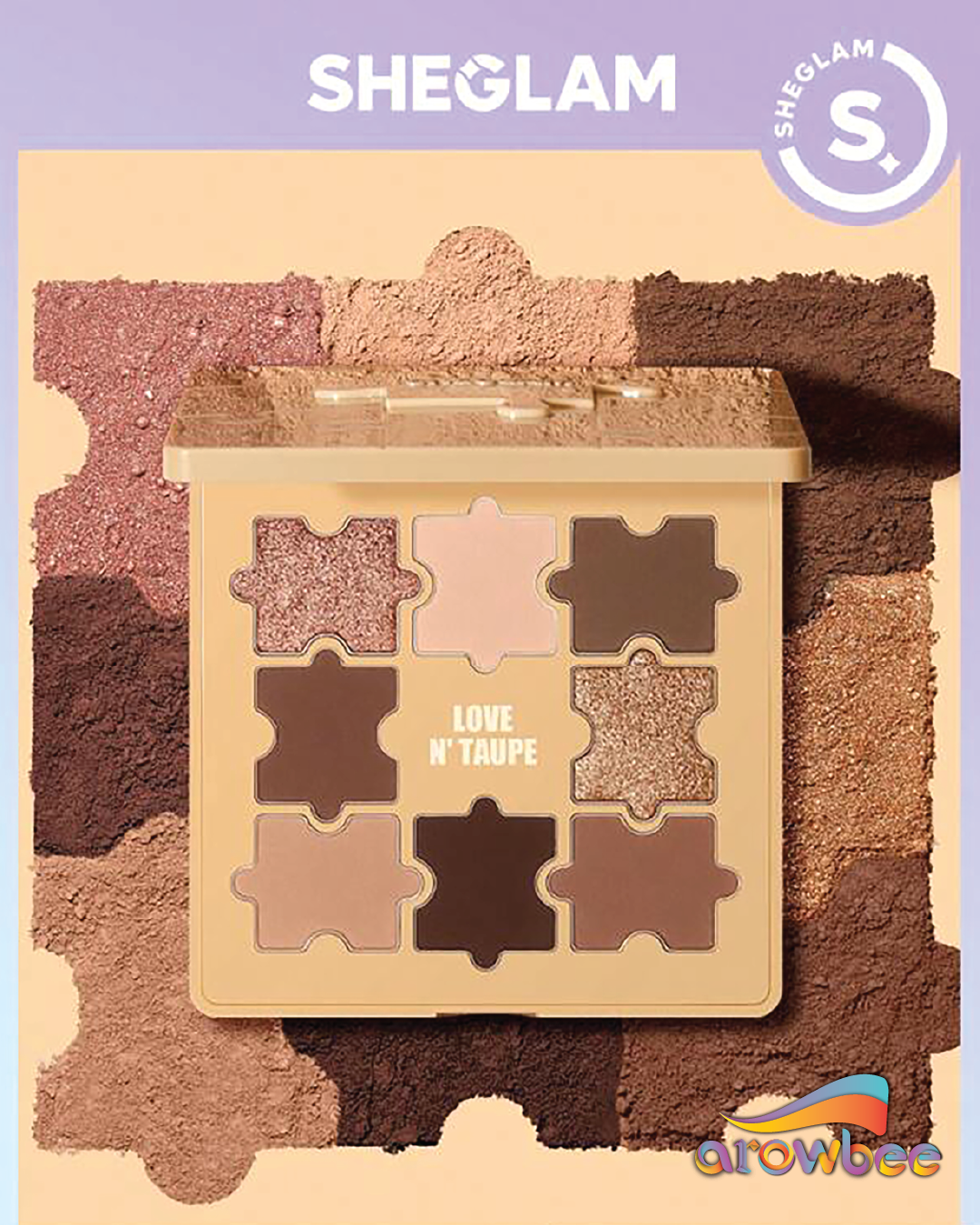 SHEGLAM Jazy Jigsaw Eyeshadow Palette