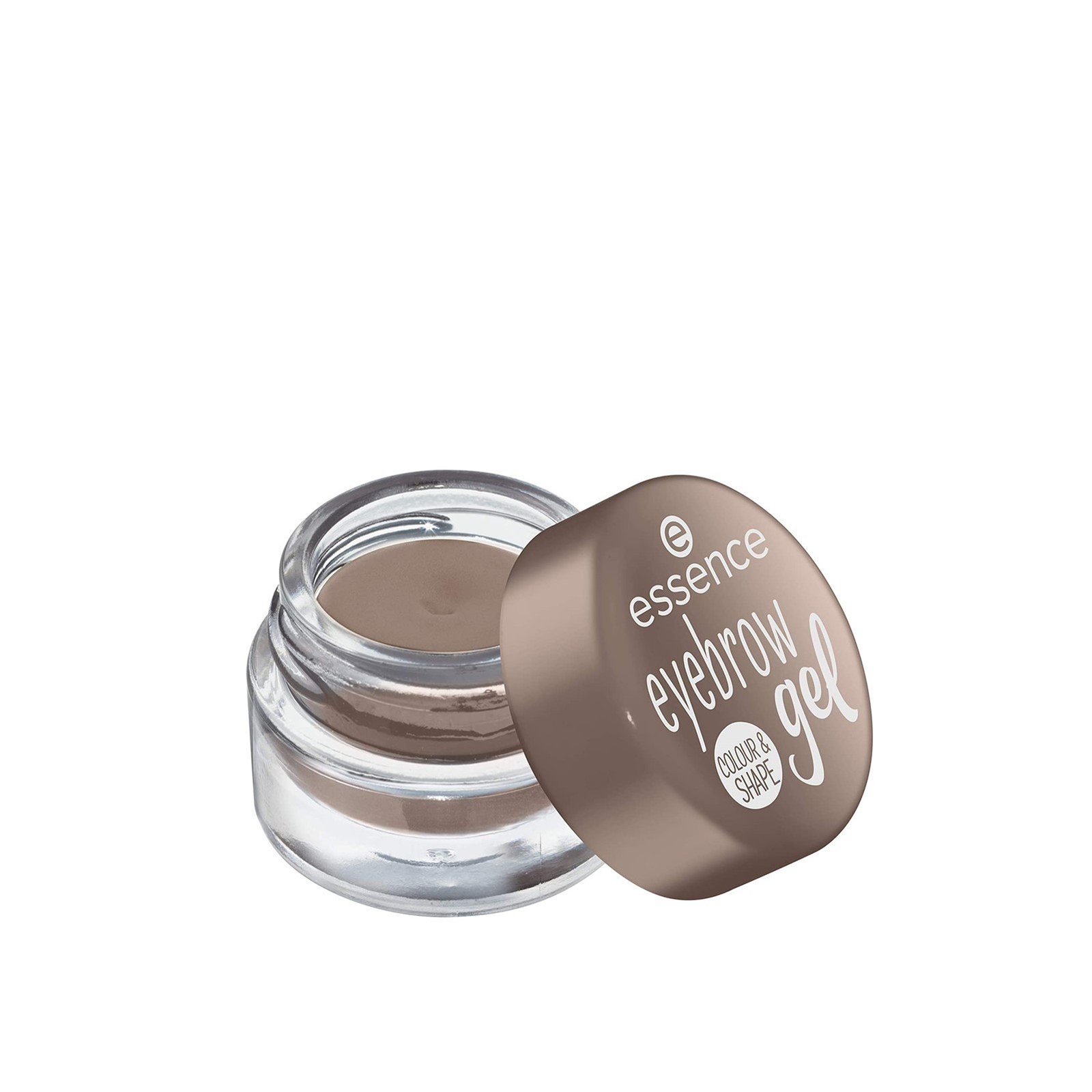 essence cosmetics Eyebrow Gel Colour & Shape Eyebrows, No. 03 Light-Medium Brown,