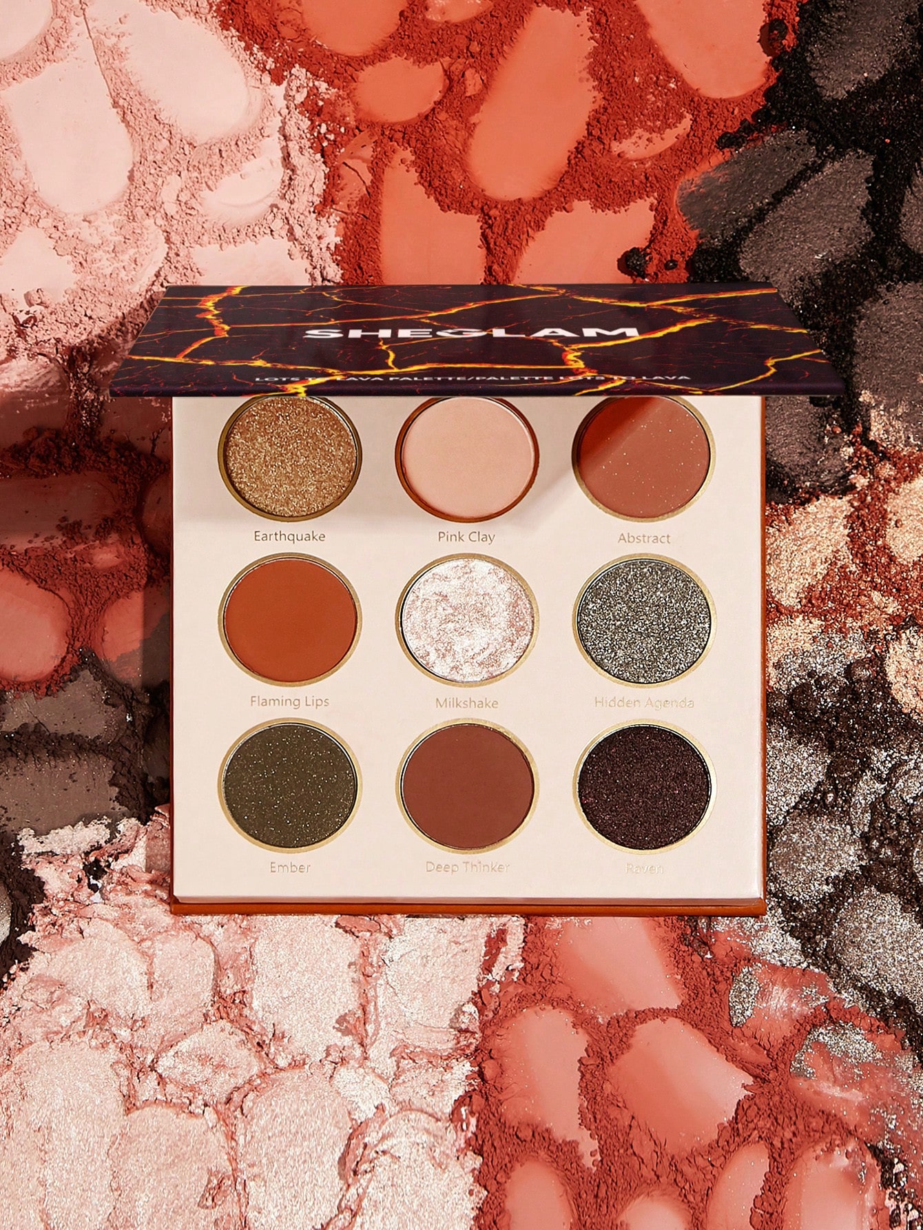 sheglam-eyeshadow palette-Lots To Lava
