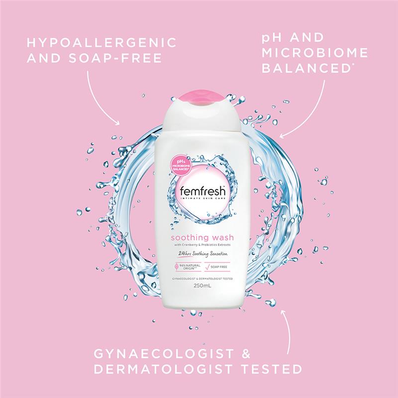 Femfresh Ultimate Care Soothing Wash 250ml
