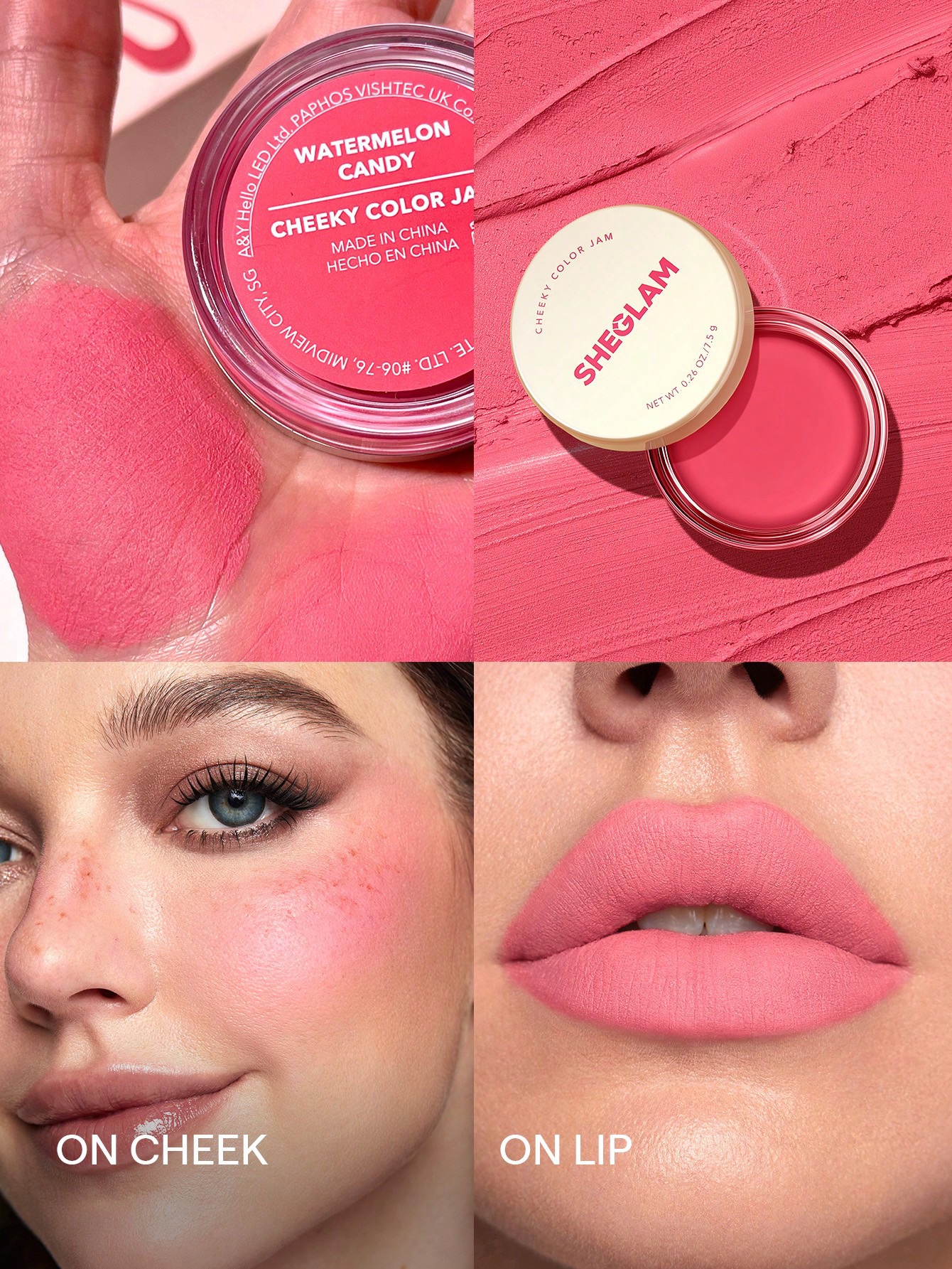 Sheglam-Cheeky Color Jam-Watermelon Candy
