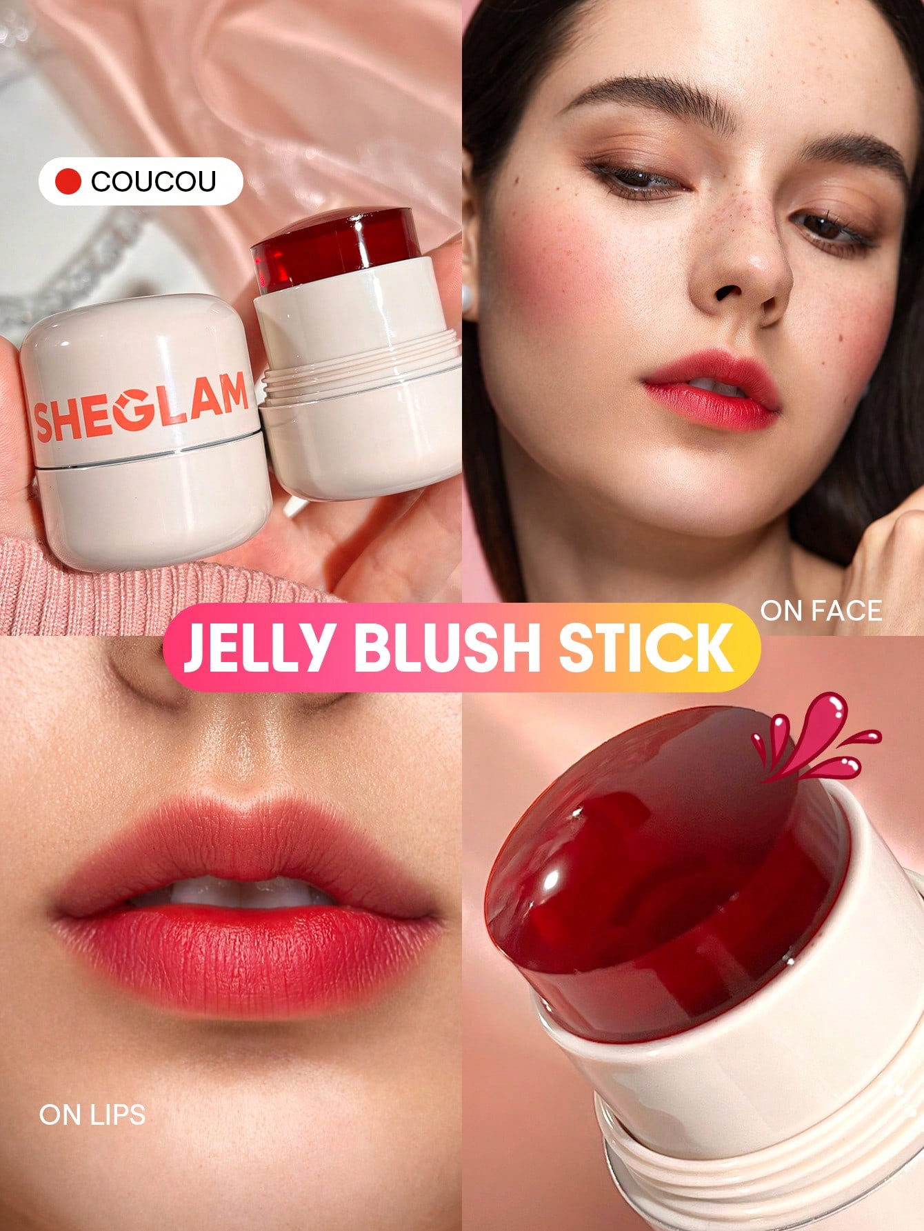 Sheglam-Jelly-Licious Hydrating Lip & Blush Tint-Coucou