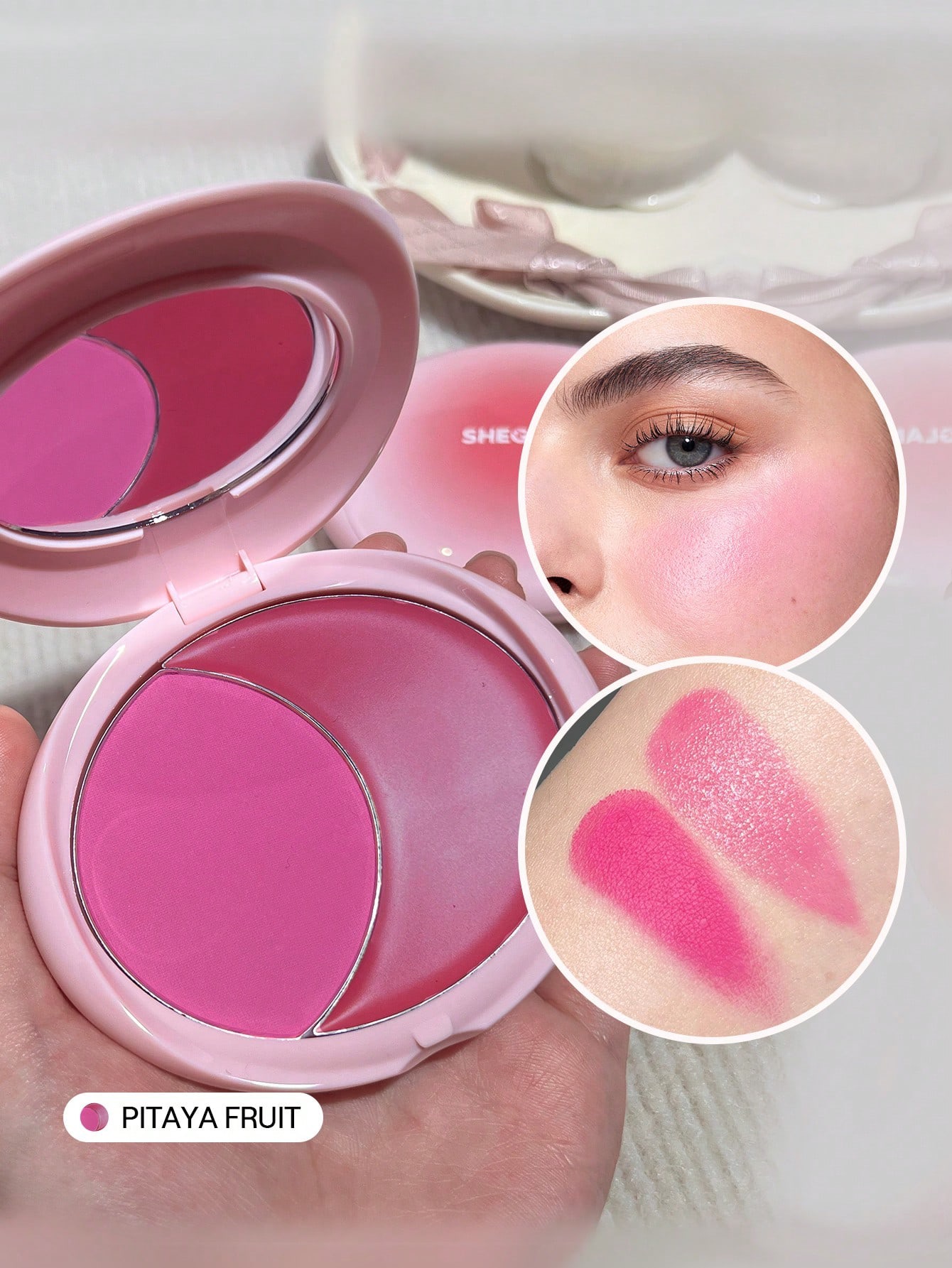 sheglam-Cheek 2 Cheek Blush Duo-Pitaya Fruit