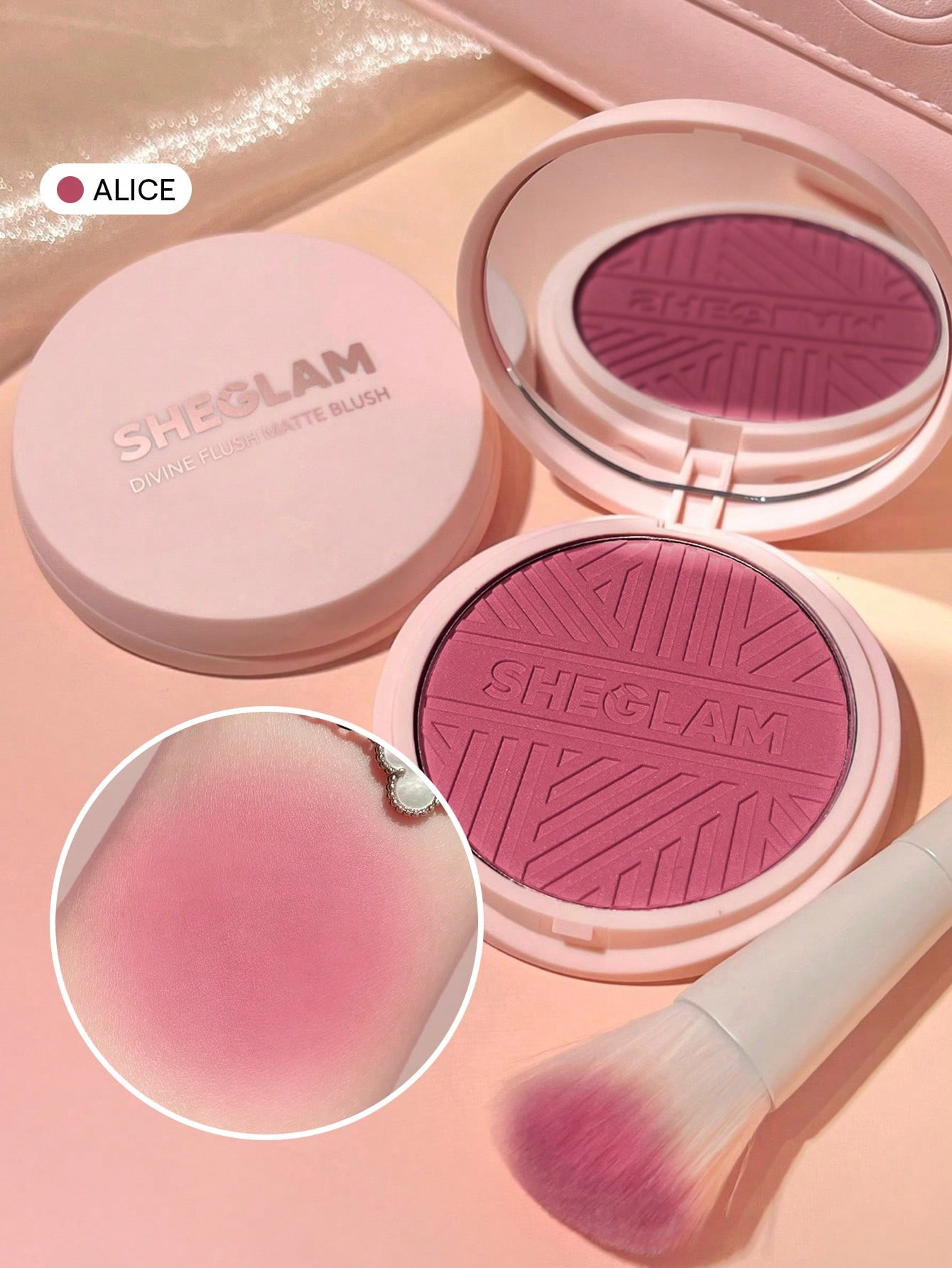 Sheglam-Lightweight Matte Blush-Alice