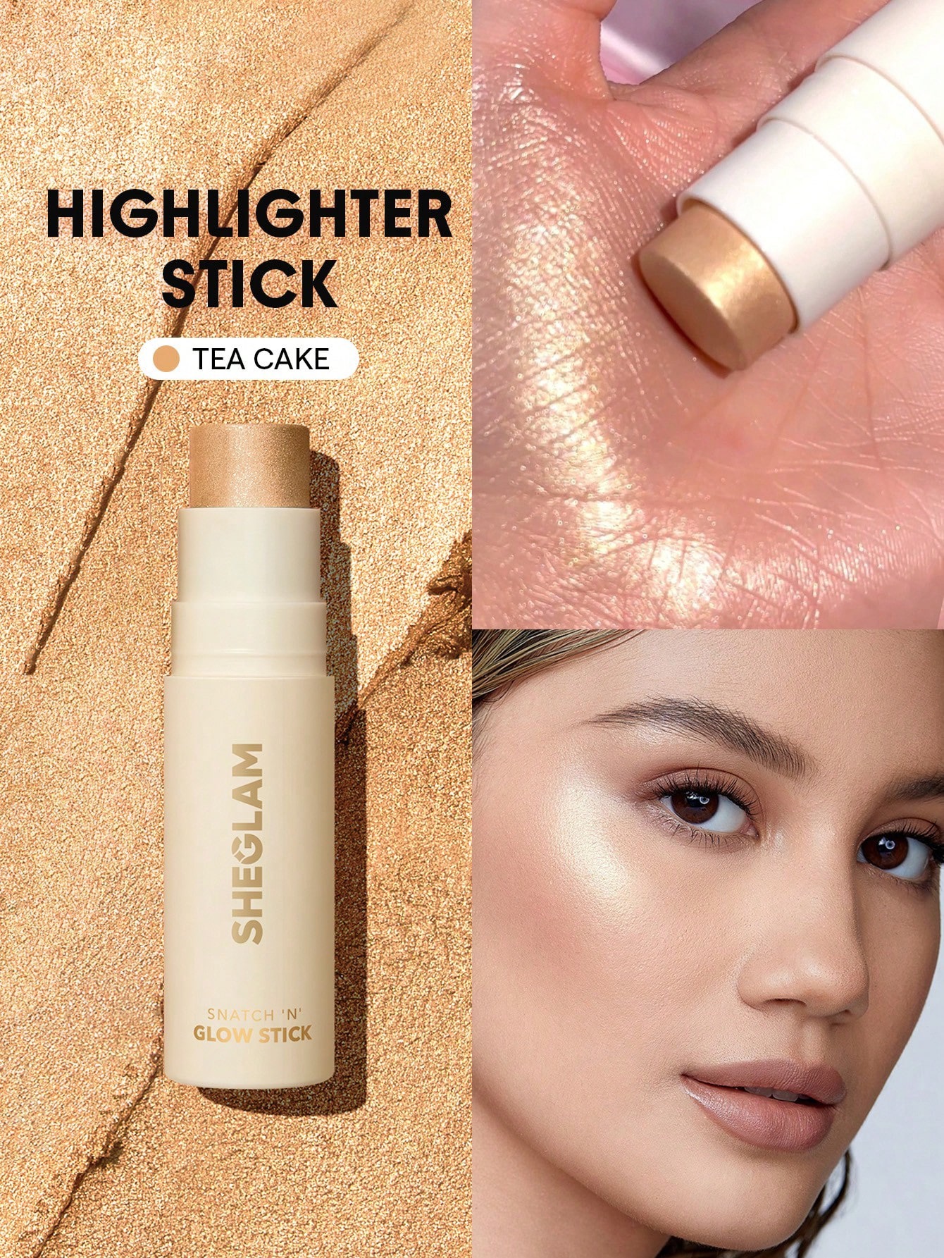 Sheglam-Snatch 'n' Glow Stick-Tea Cake
