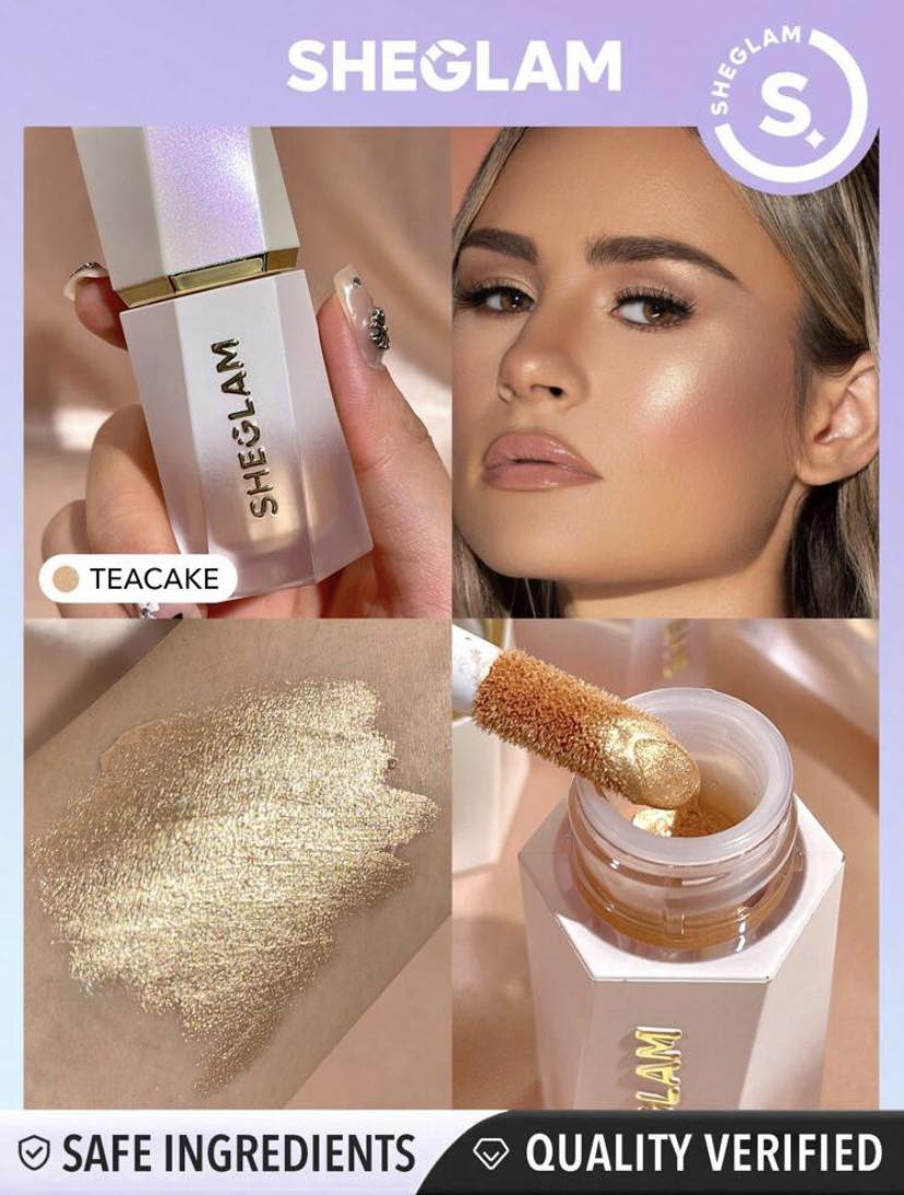 Sheglam-Glow Bloom Liquid Highlighter-Tea Cake
