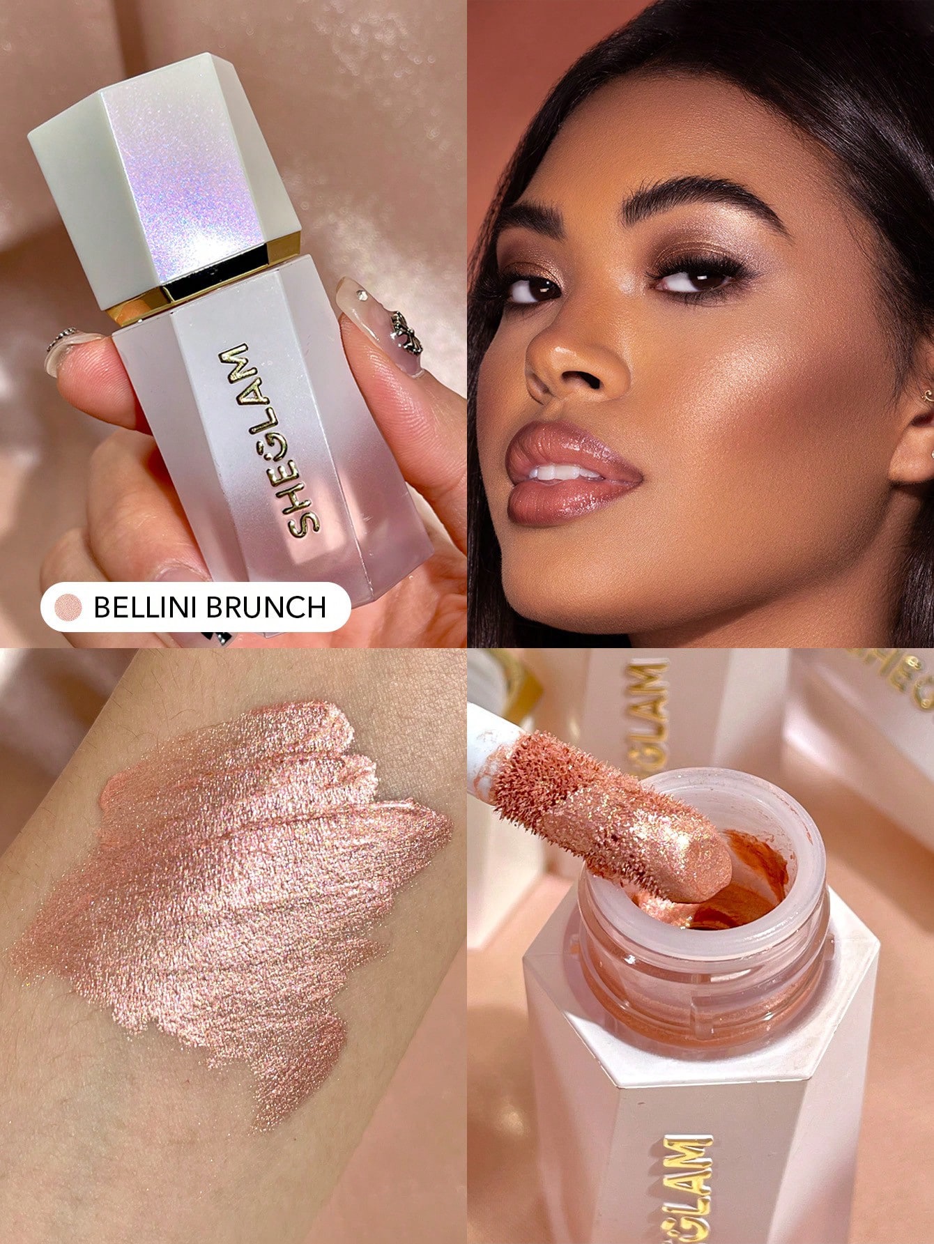 Sheglam-Glow Bloom Liquid Highlighter-Bellini Brunch