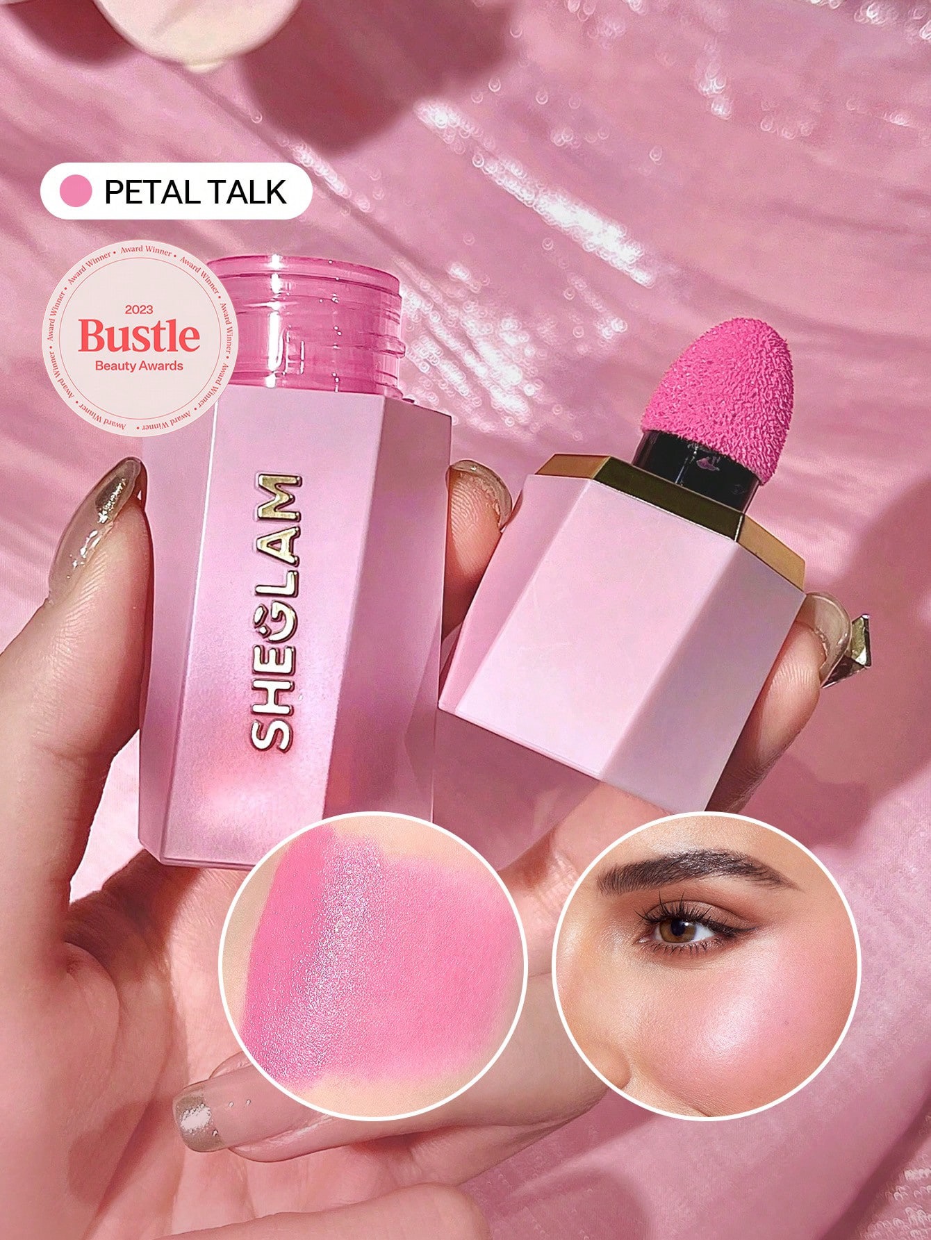 Sheglam-Color Bloom Liquid Blush-Petal Talk