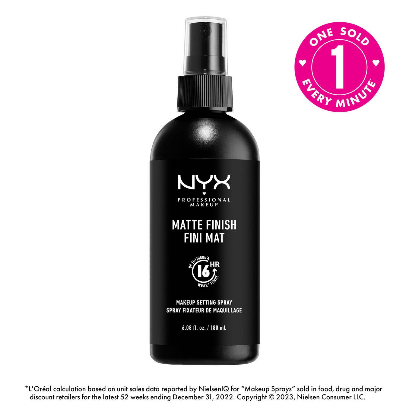 NYX Professional Makeup Setting Spray - Matte Finish-100ml