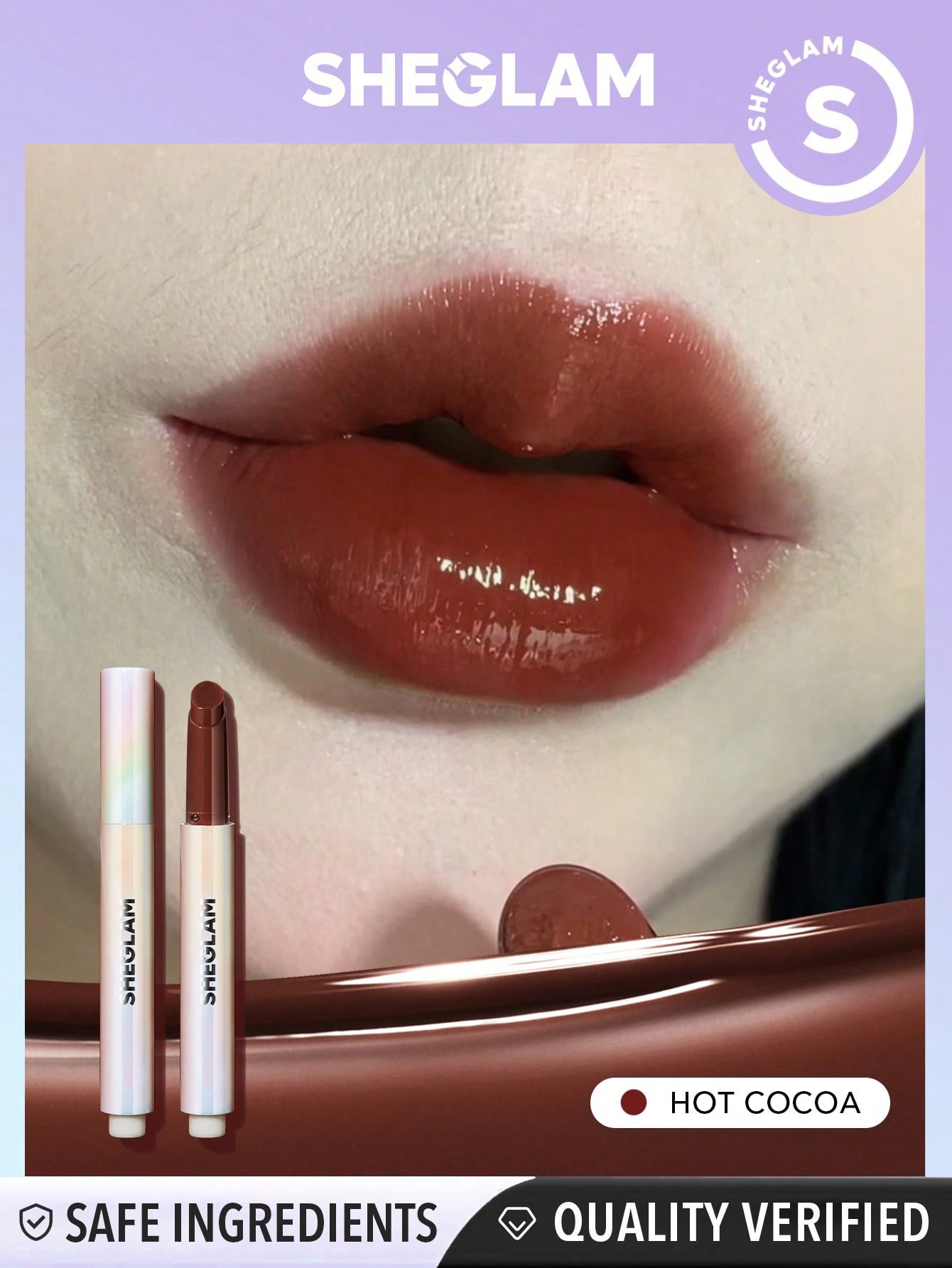Sheglam-Pout-Perfect Shine Lip Plumper-Hot Cocoa