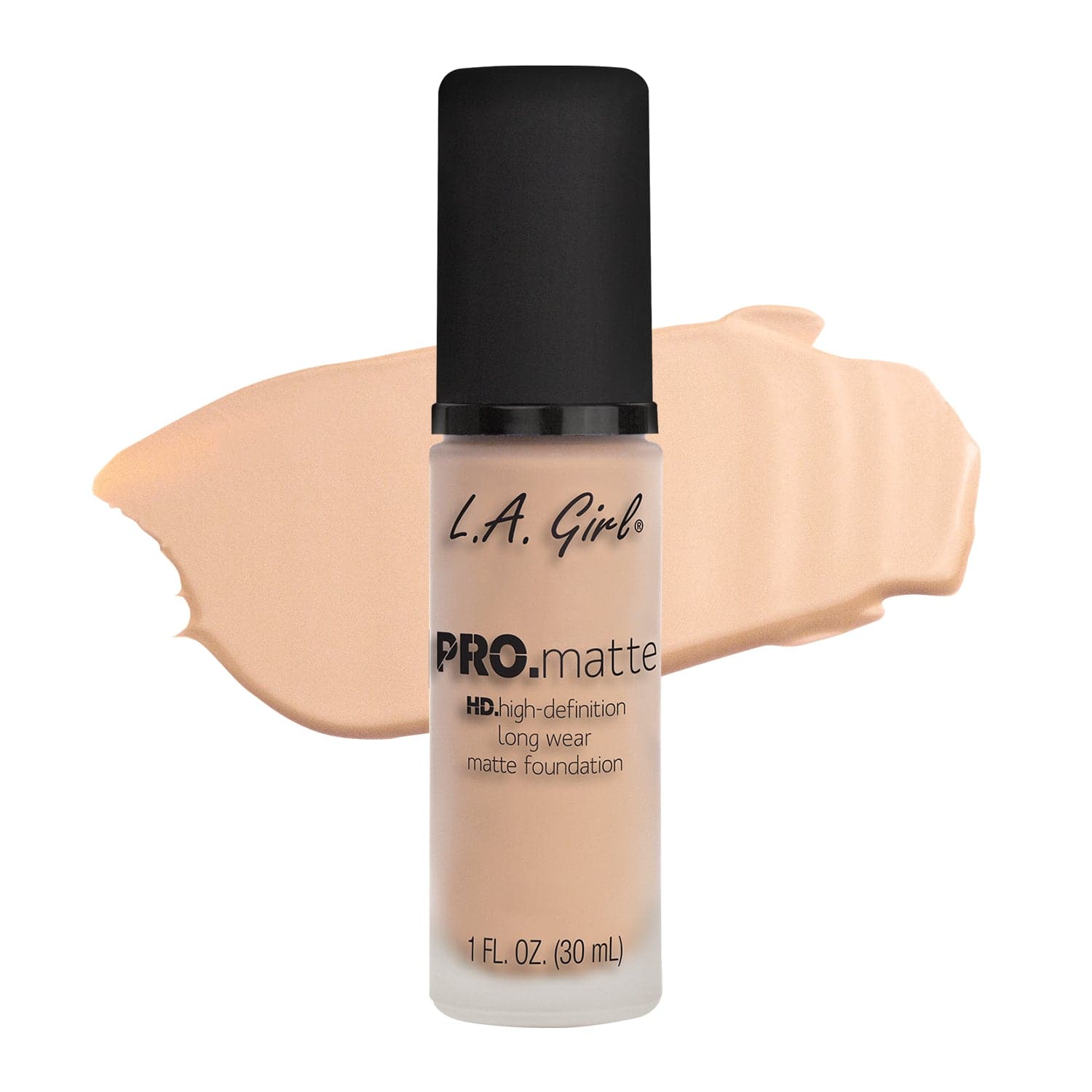 La girl PRO.Matte Foundation ( porcelain)