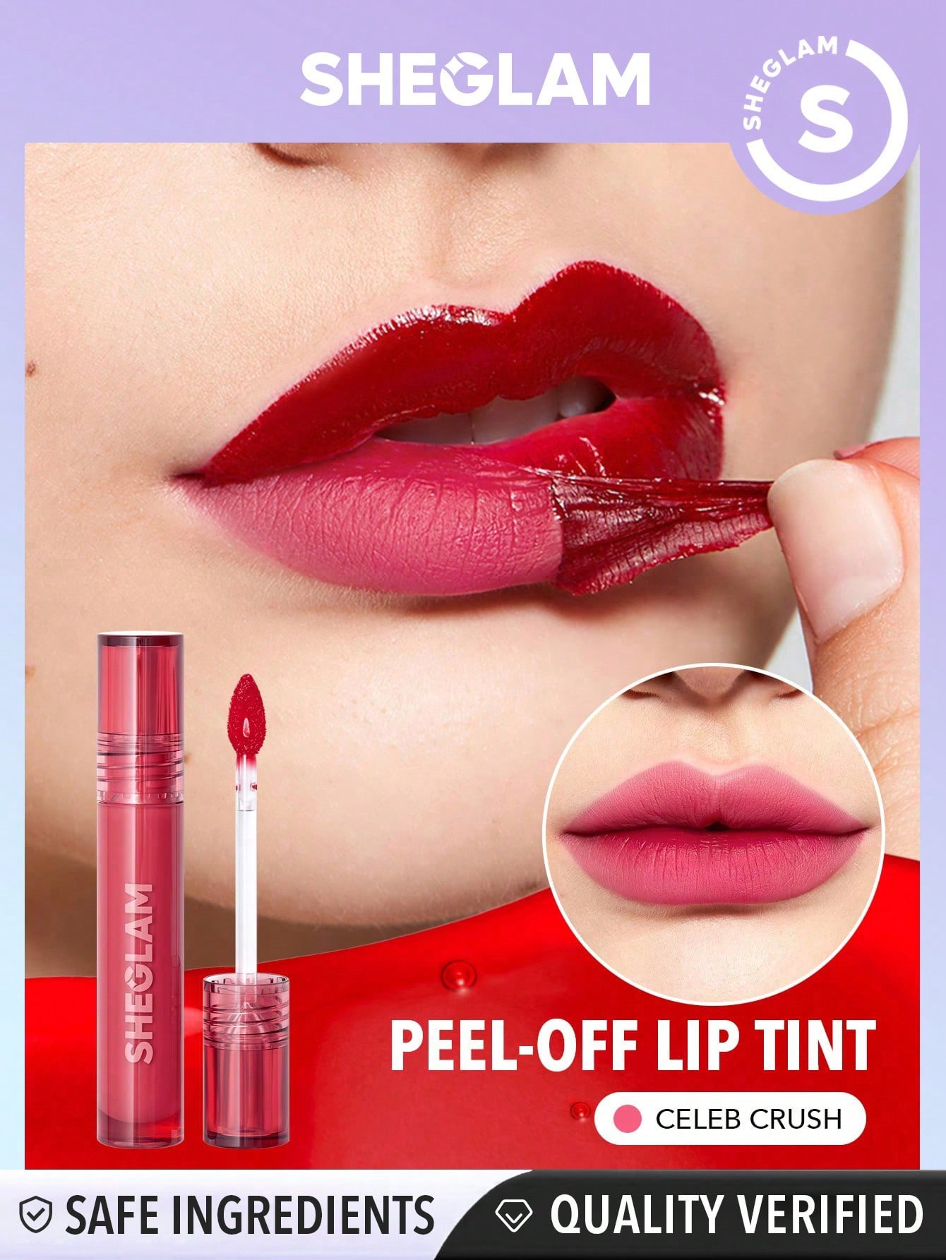 Sheglam-Peel Talk Lip Tint-Celeb Crush
