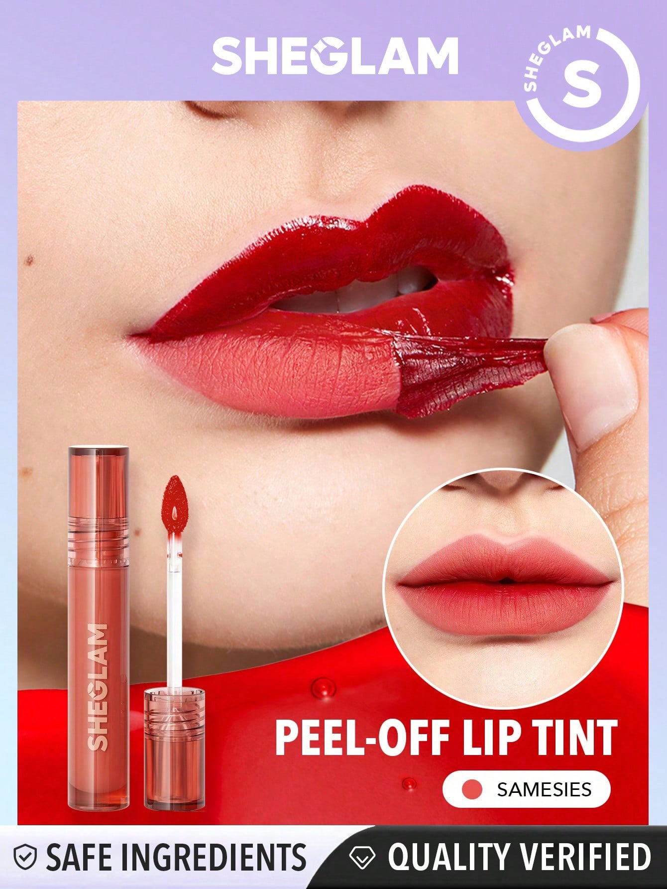 Sheglam-Peel Talk Lip Tint-Samesies