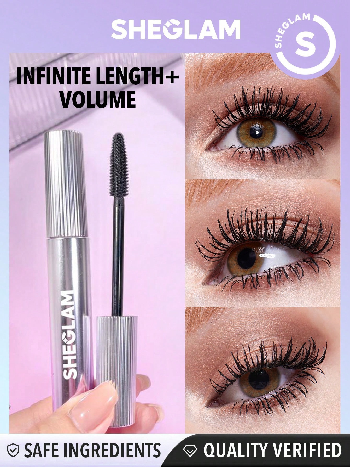 SHEGLAM FLUTTER WINK VOLUMIZING MASCARA - 6.3ML 