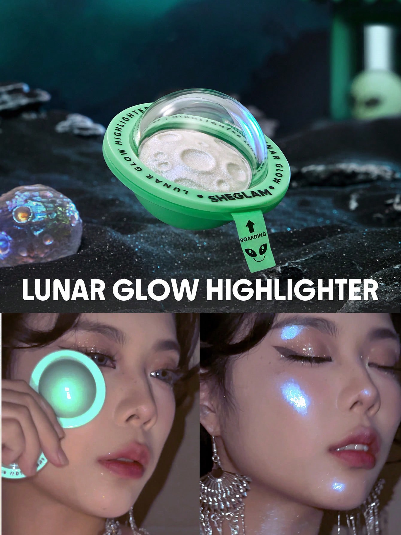 Sheglam-Lunar Glow Highlighter-Neutron Star