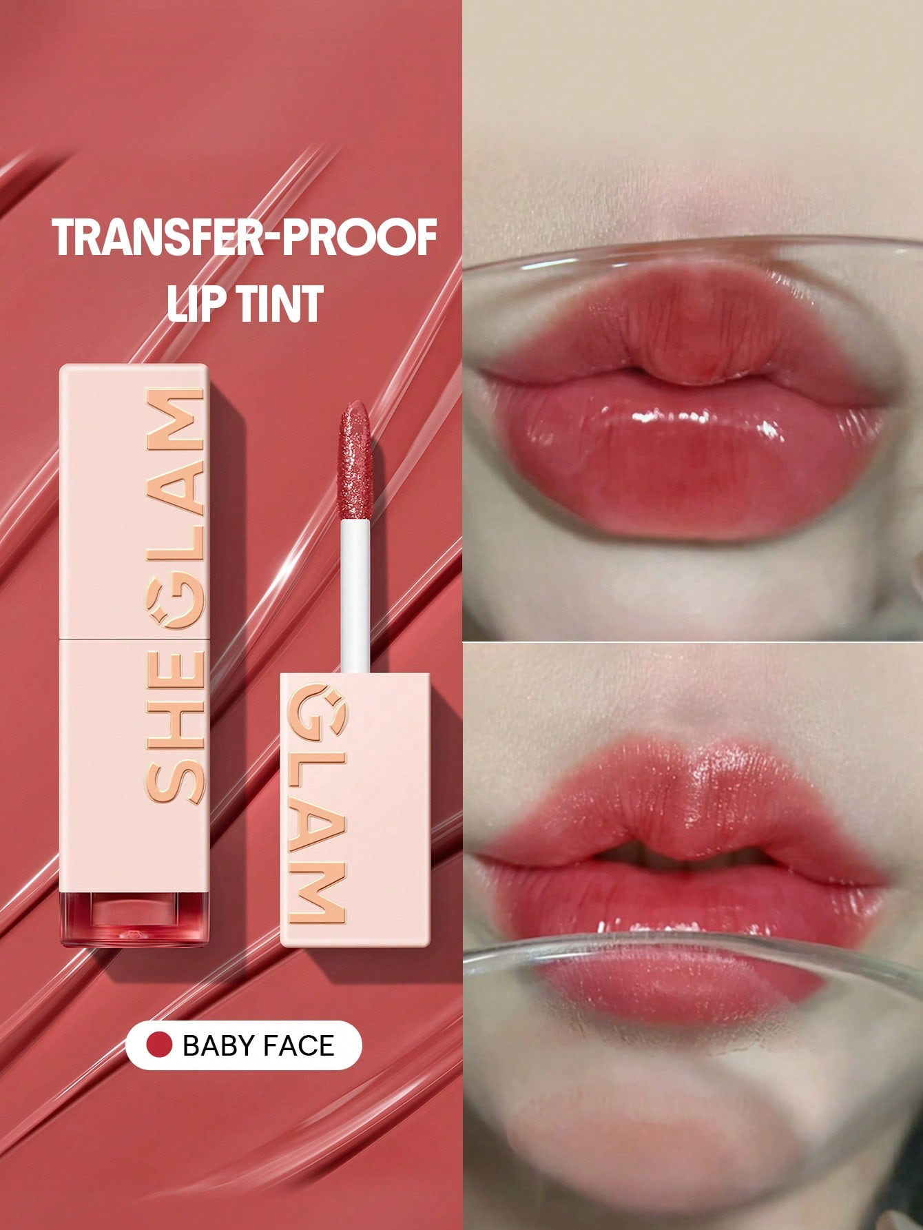 Sheglam-Take A Hint Lip Tint-baby face
