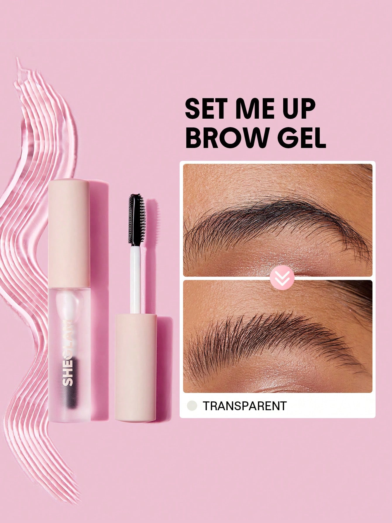 Sheglam set me up brow gel- clear