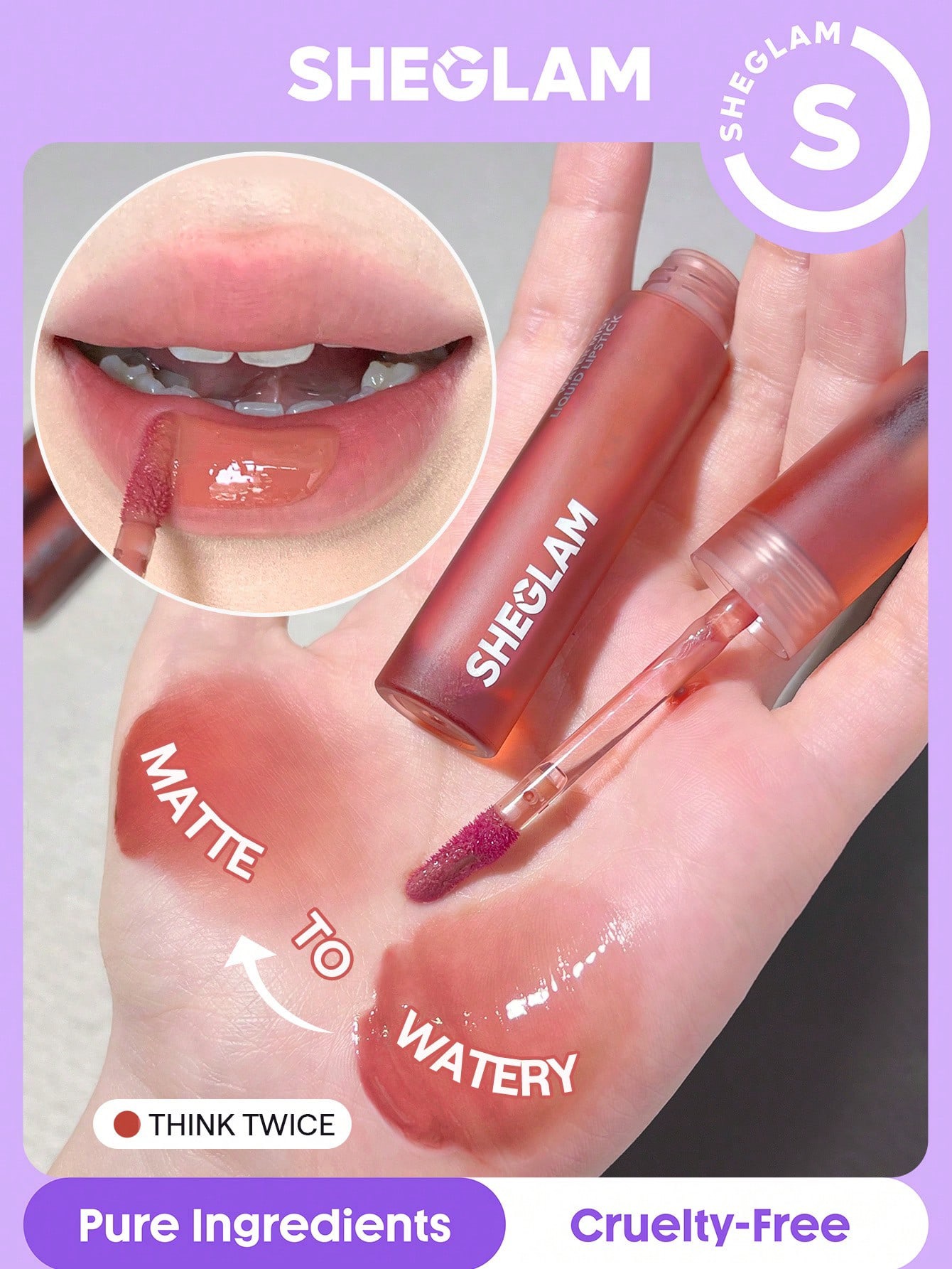 Sheglam-Soft Haze Lip Blur-Think twice