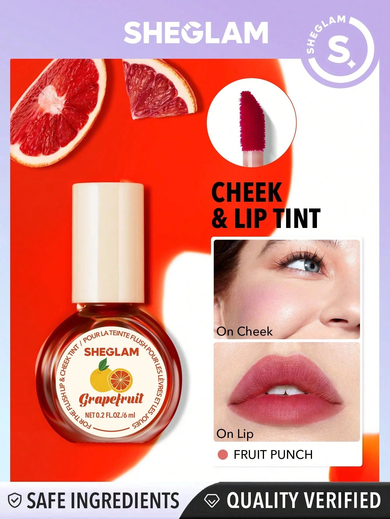 SHEGLAM FLUSH LIP & CHEEK TINT