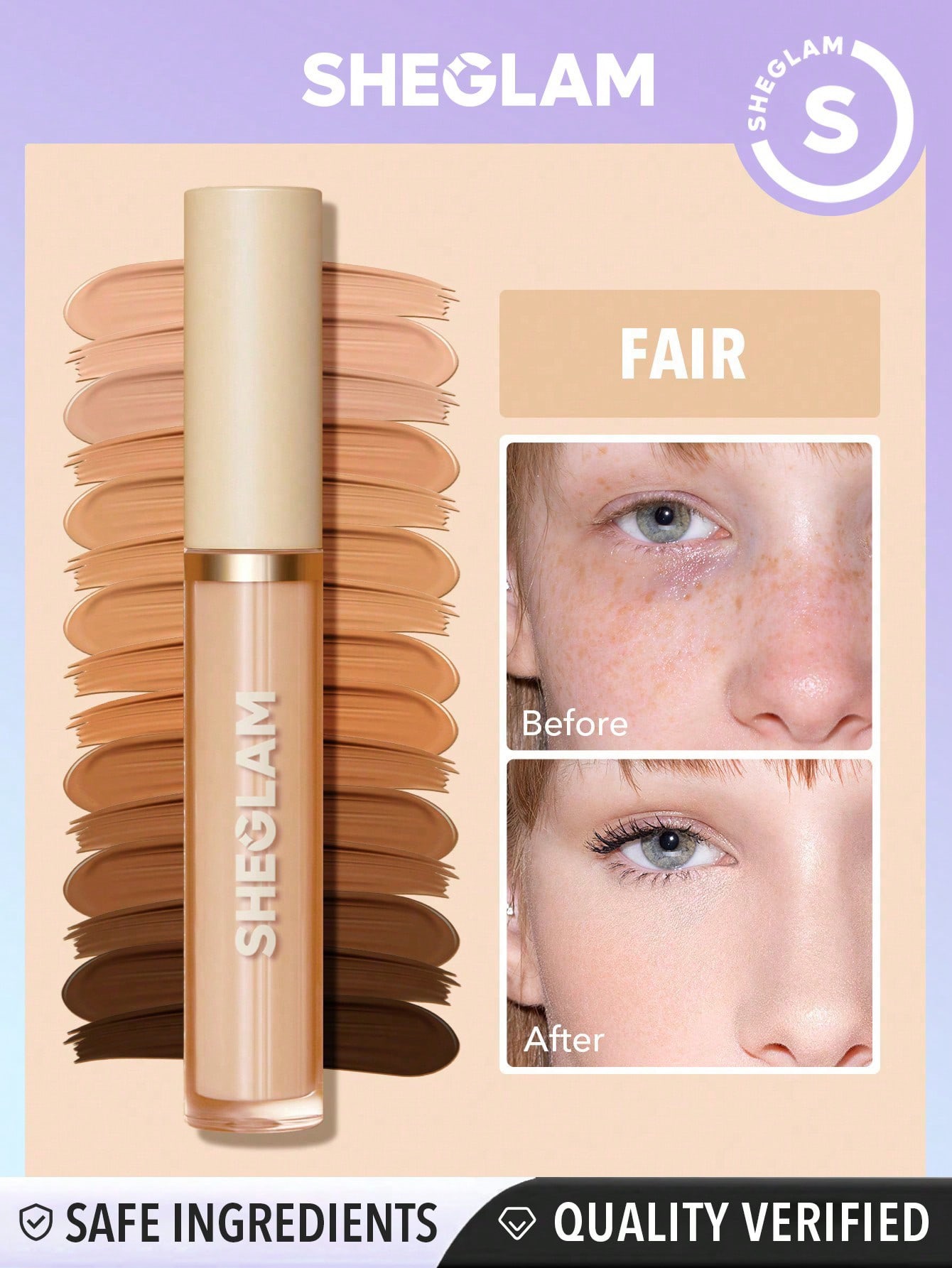 Sheglam-Like Magic 12HR Full Coverage Concealer-fair
