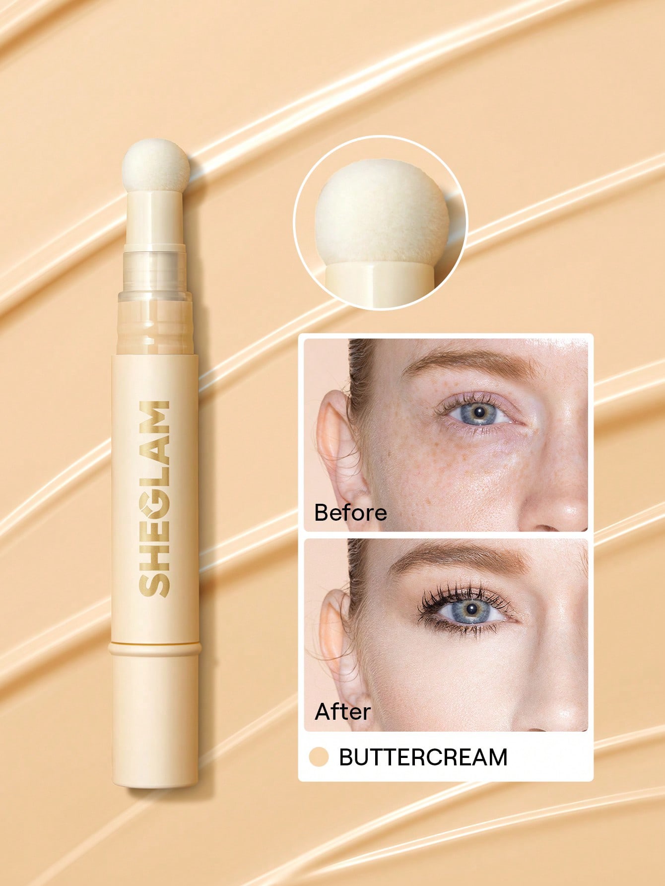 Sheglam-Complexion Boost Concealer-Buttercream