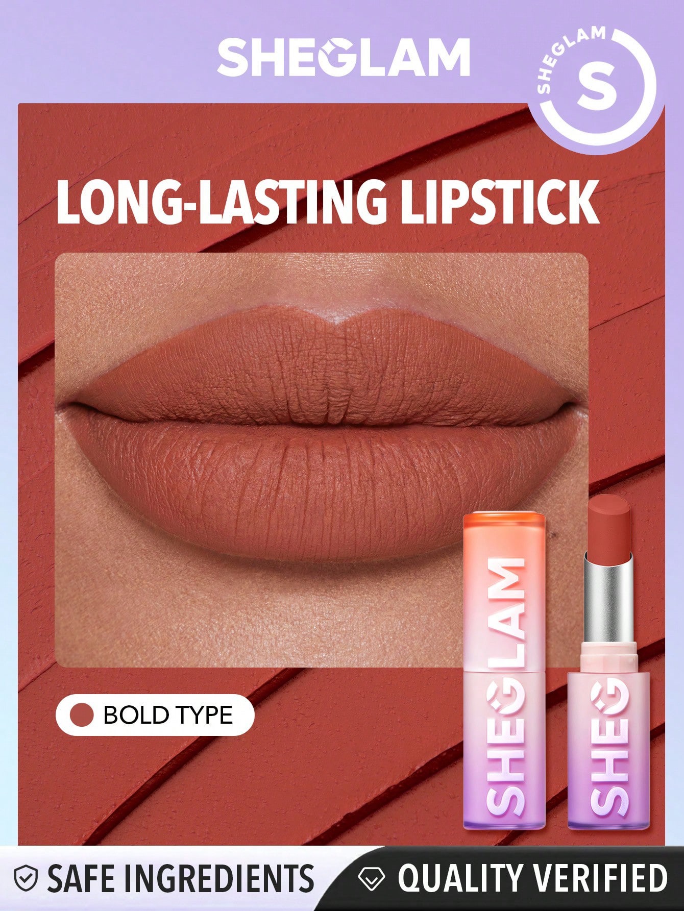 Sheglam-Dynamatte Boom Long-Lasting Matte Lipstick-Bold type