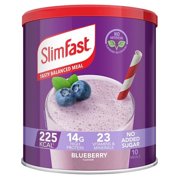 SlimFast Blueberry Shake Powder - 365g
