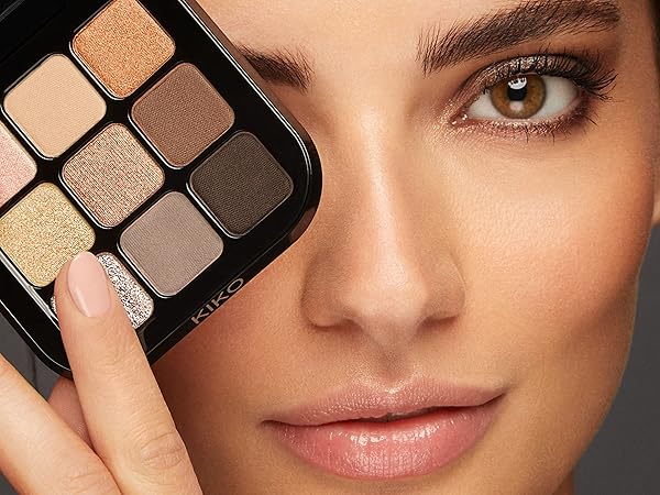 kiko- Milano Glamour Multi Finish Eyeshadow Palette 01 | Palette