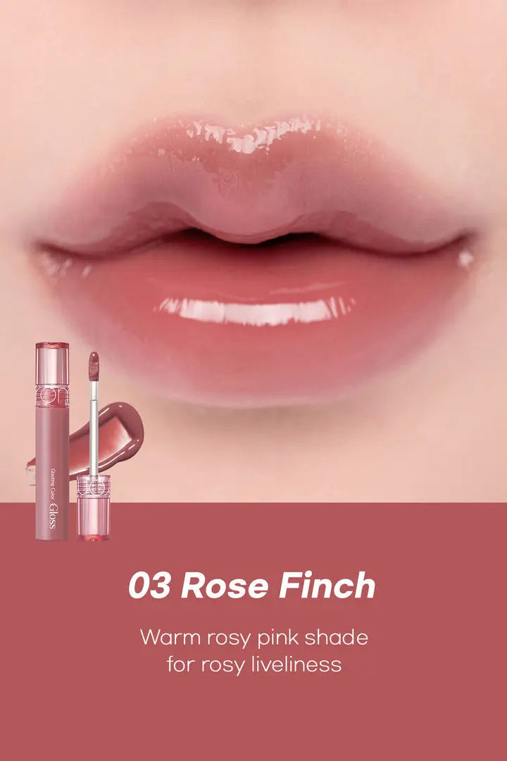romand glasting color gloss (03 rose finch)