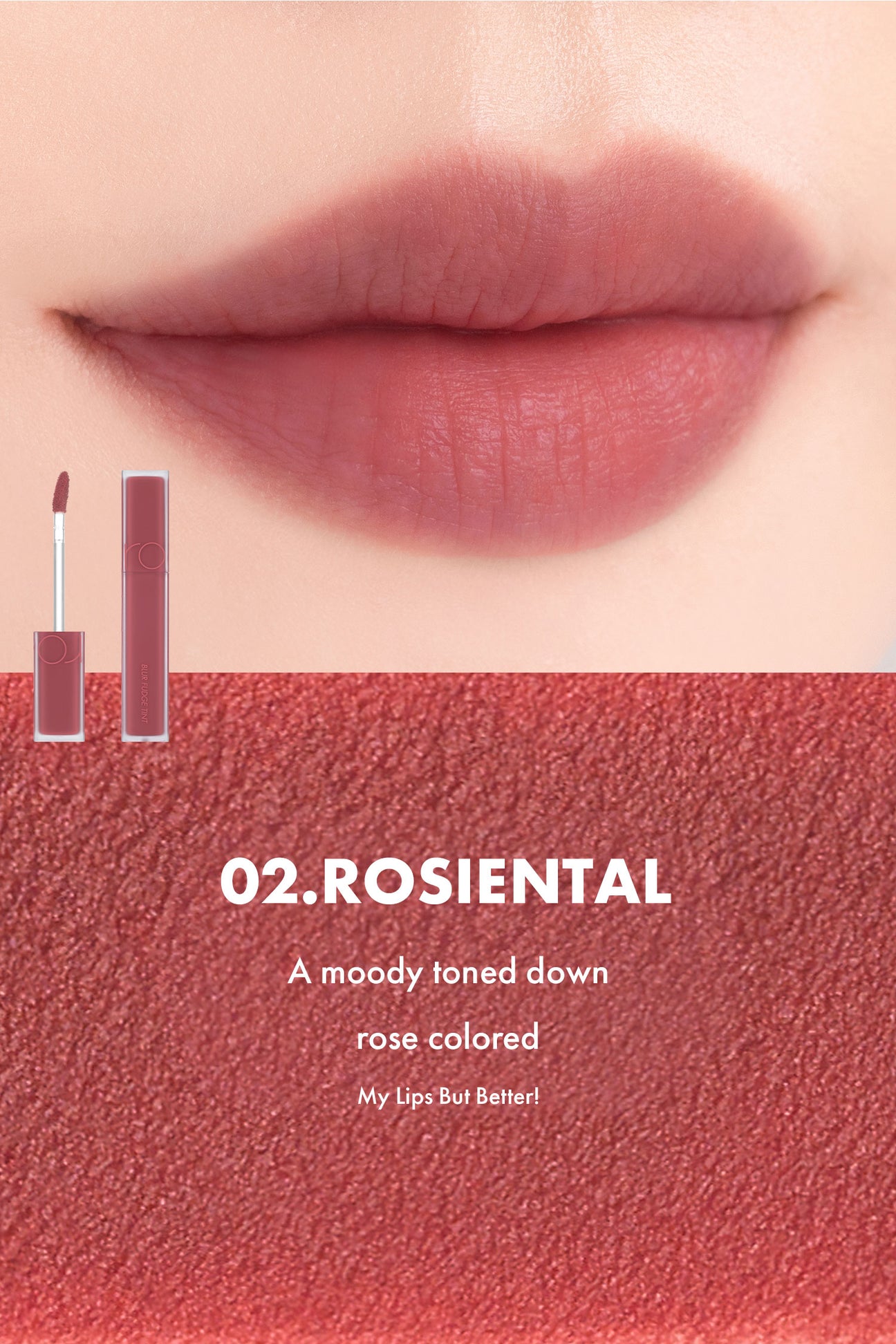 romand Blur Fudge Tint matte (02 rosiental )