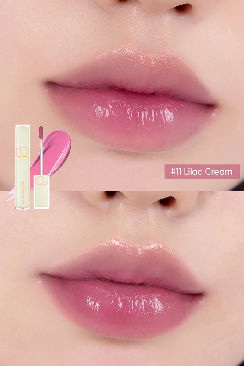 rom&nd Dewyful Water Tint Lip Gloss #11 lilac cream
