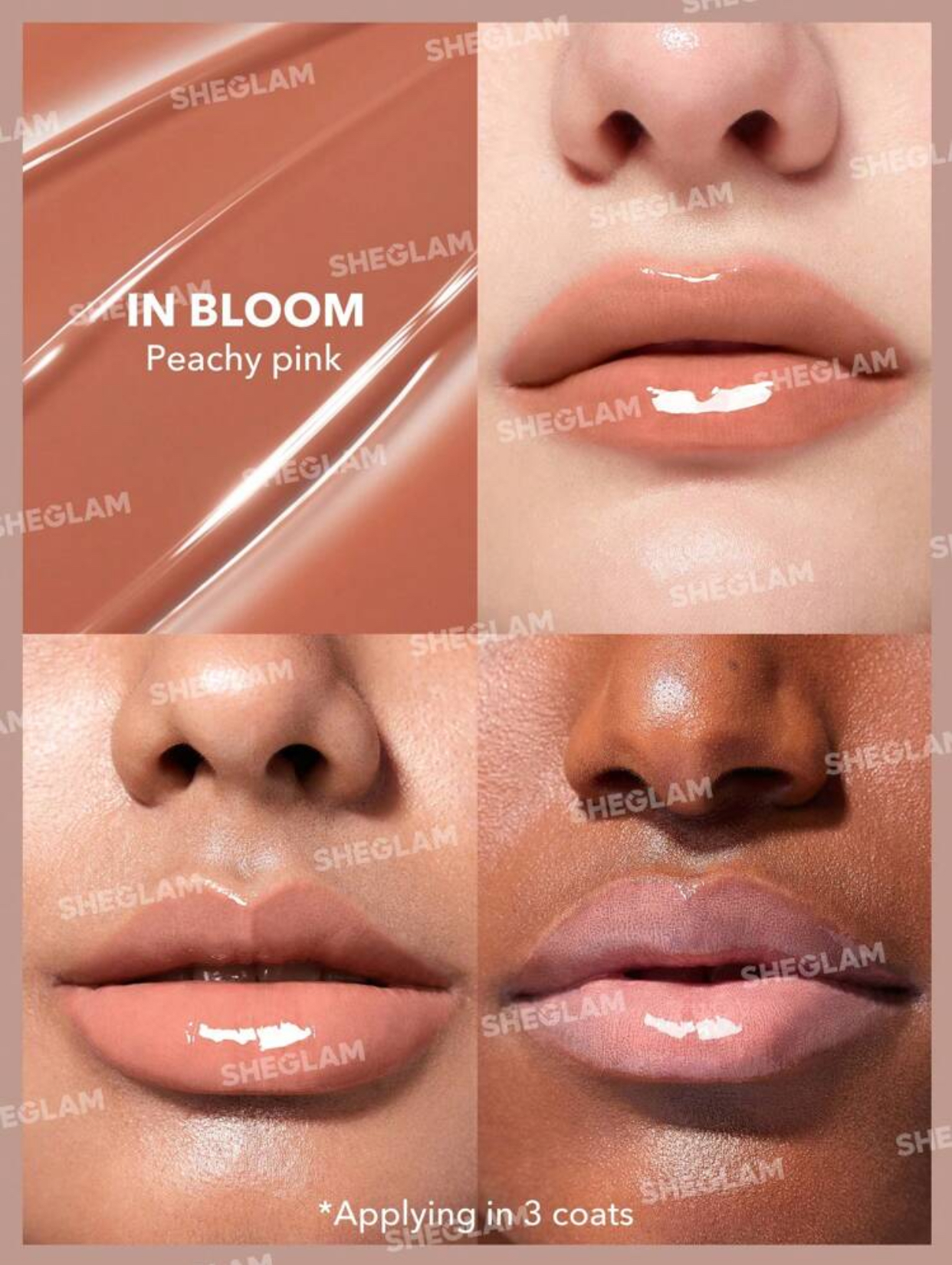 Sheglam-Pout-Perfect Shine Lip Plumper-In Bloom