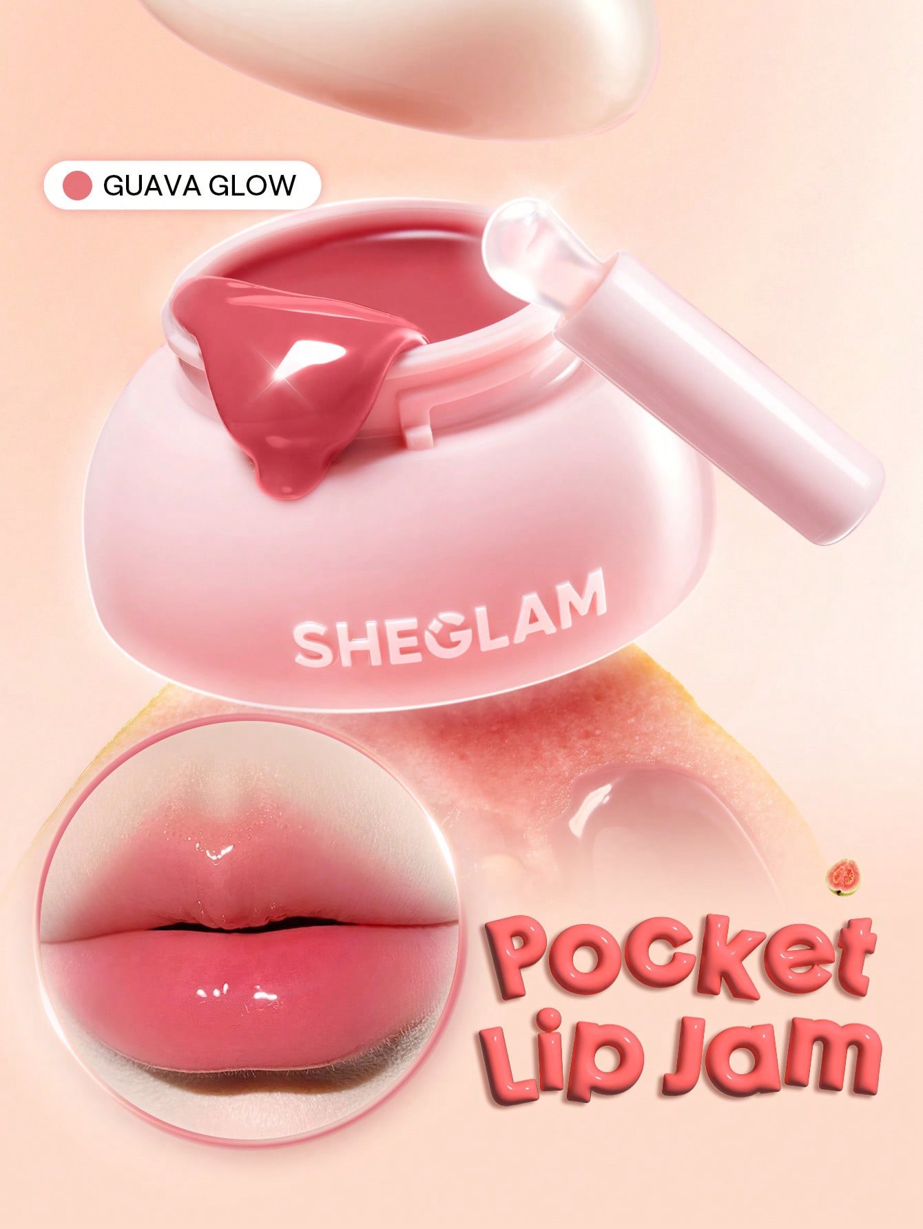 Sheglam-Hydra Jelly Pocket Lip Jam-Guava Glow