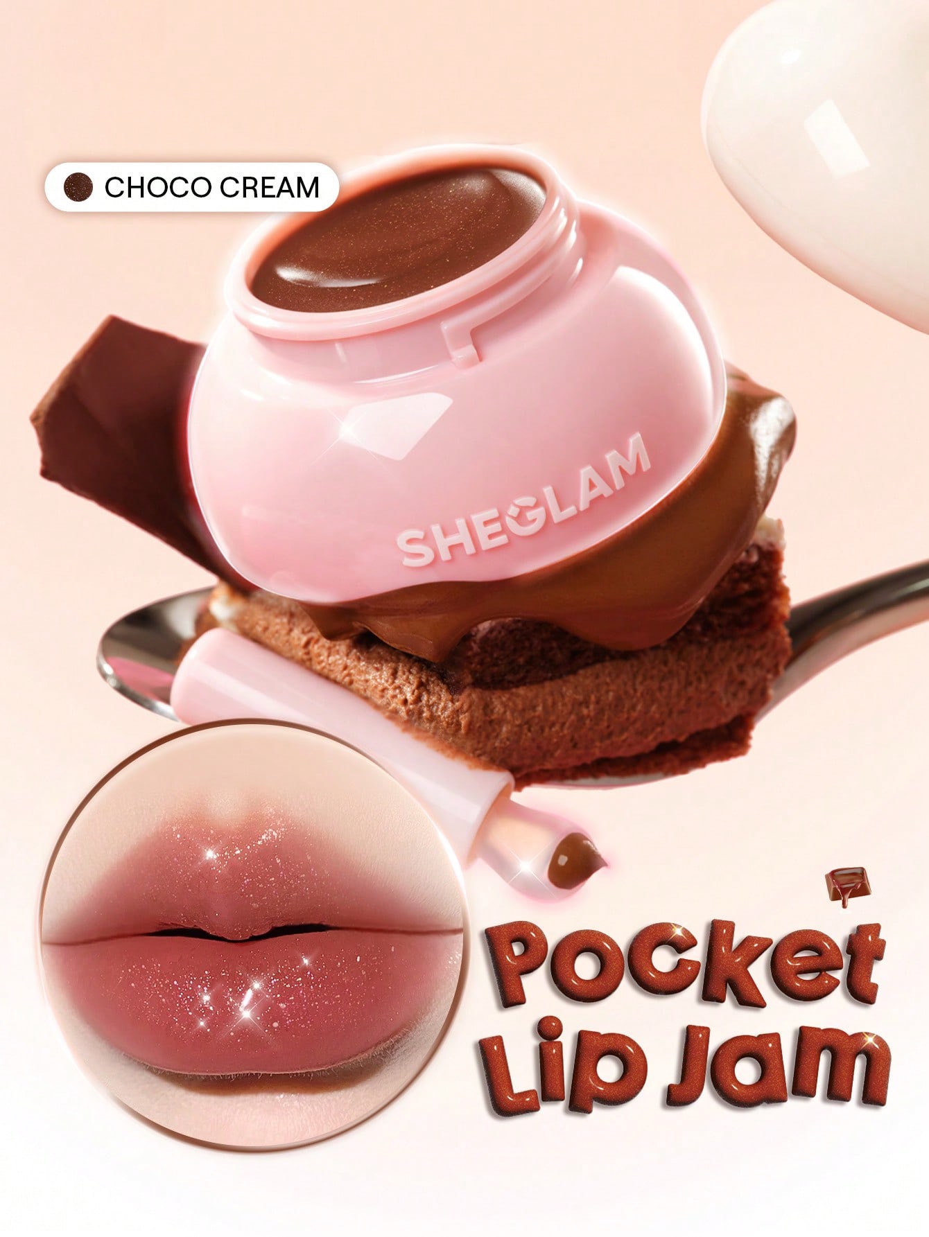 Sheglam-Hydra Jelly Pocket Lip Jam-Choco Cream