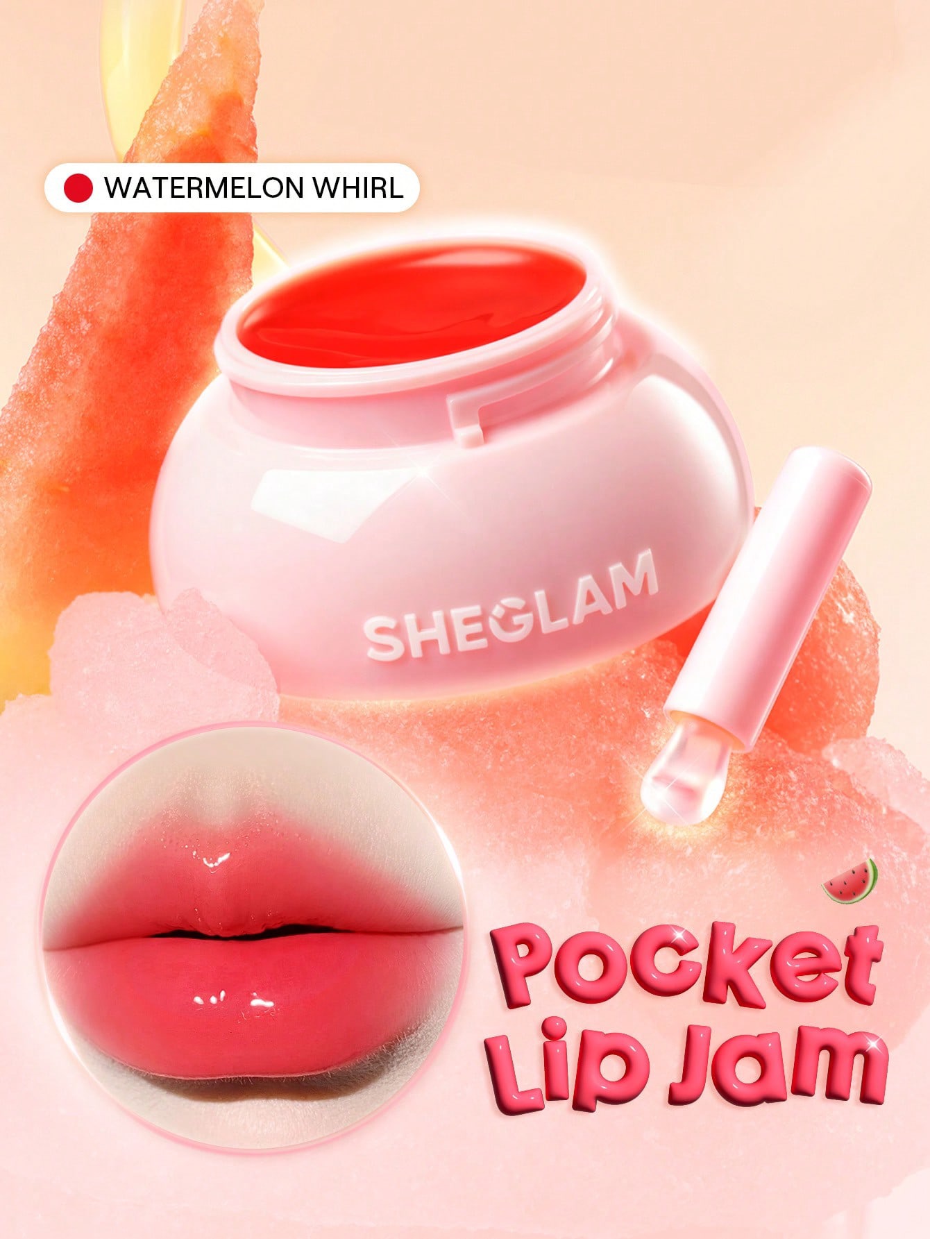 Sheglam-Hydra Jelly Pocket Lip Jam-Watermelon Whirl
