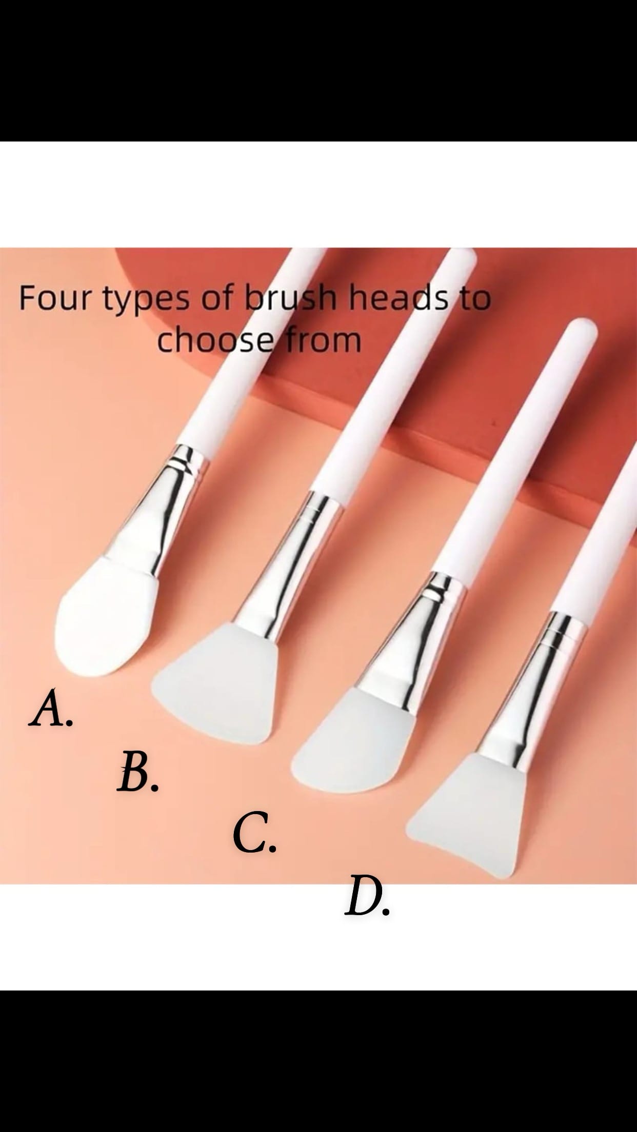 Mask spoon Silicone face mask brush