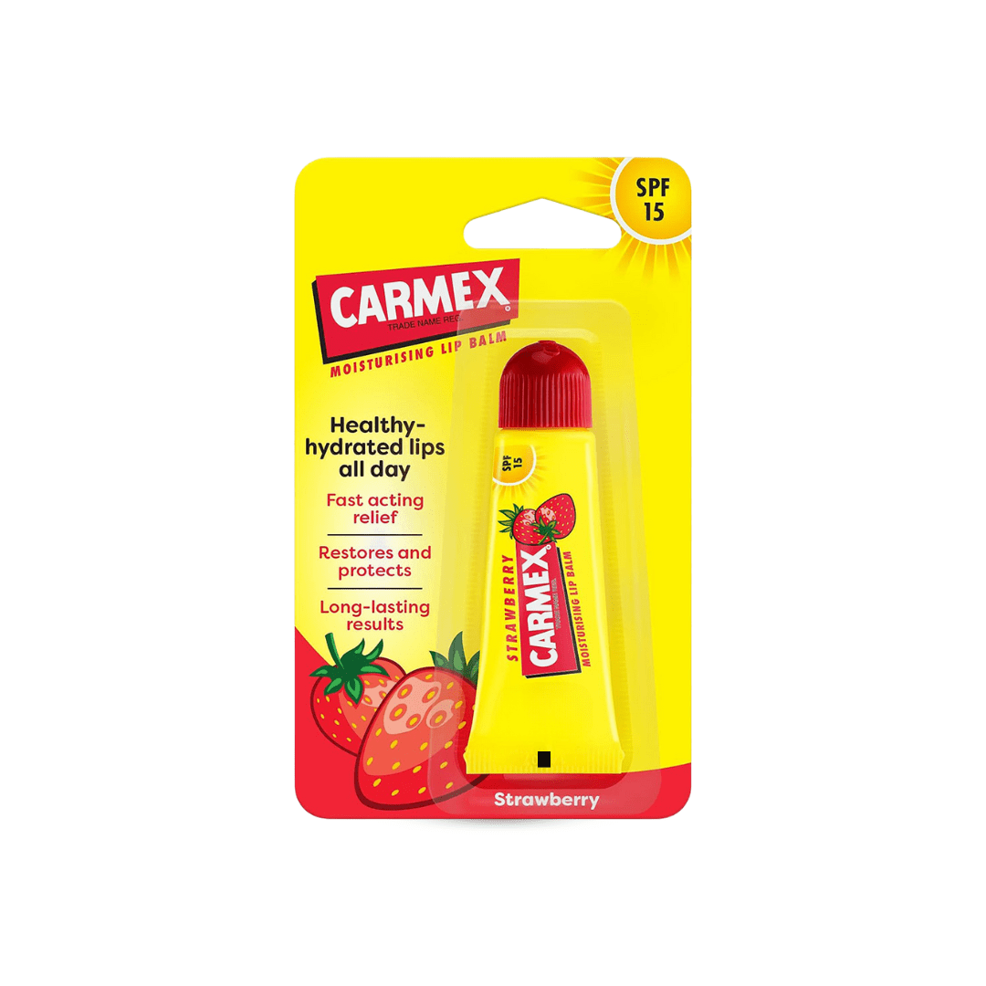 Carmex  STRAWBERRY MOISTURIZING LIP BALM-10g