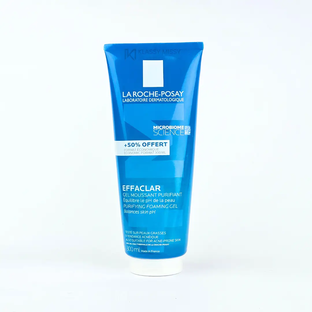 La Roche-Posay Effaclar Purifying Foaming Gel For Oily Acne Prone Skin- 300ml