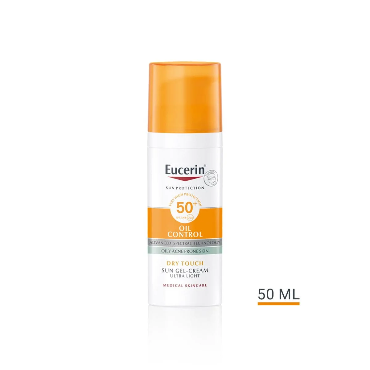 Eucerin Oil Control Sun Gel-Cream Dry Touch SPF 50+ 50ml,