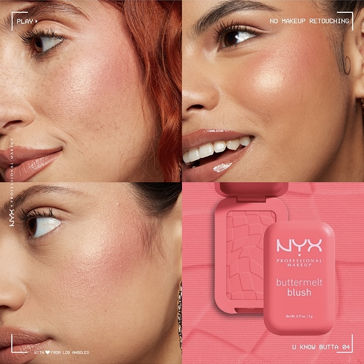 NYX PROFESSIONAL MAKEUP Buttermelt Powder Blush(u Know Butta)